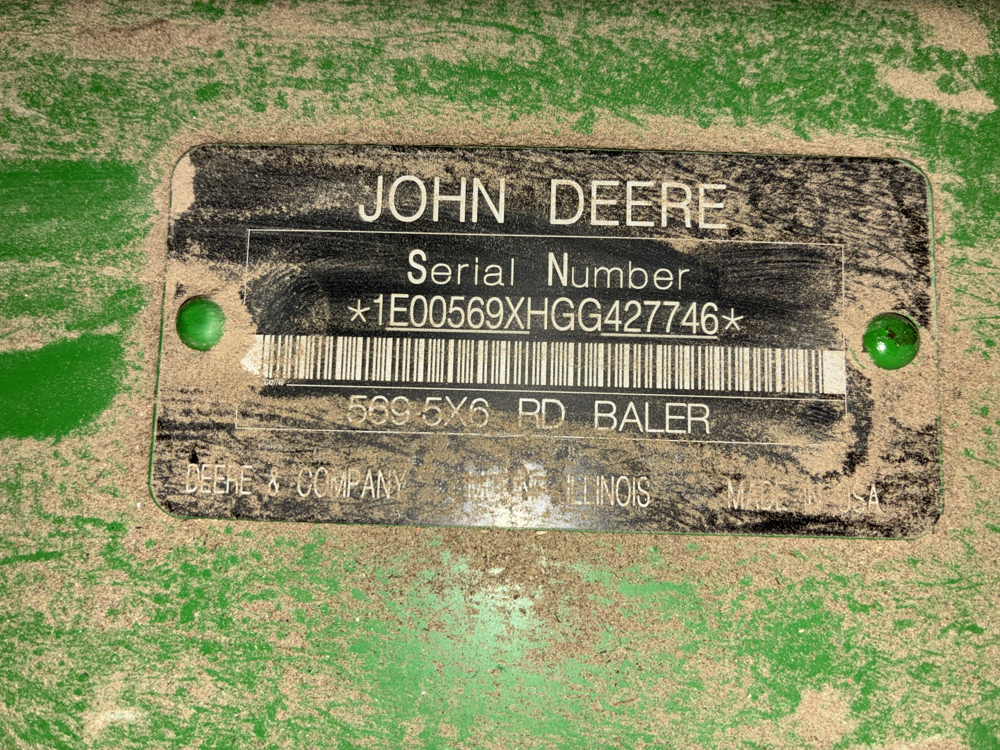  2016 John Deere 569 at LandMark in Lexington, NE