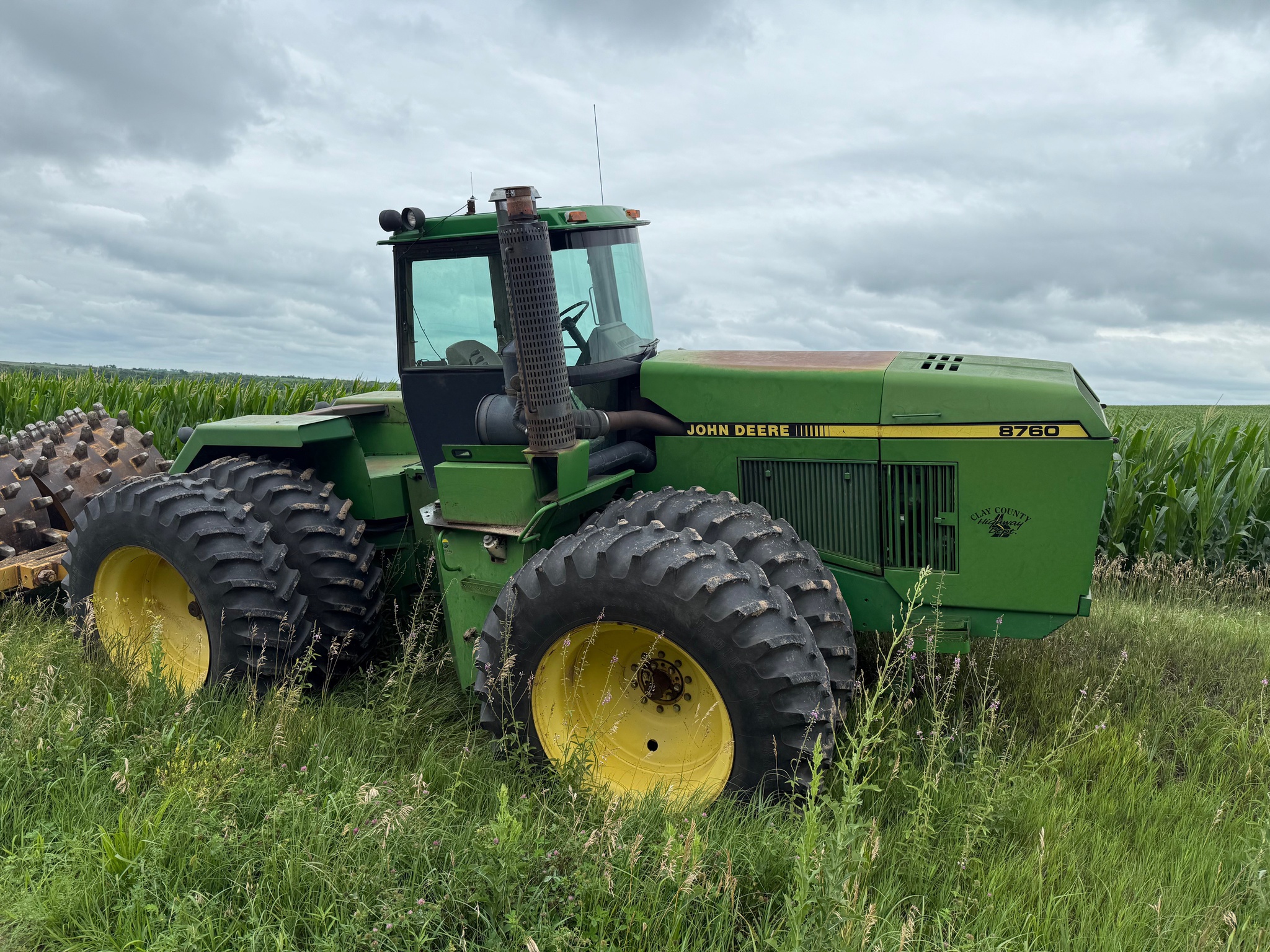  1990 John Deere 8760 at LandMark in Fairfield, NE
