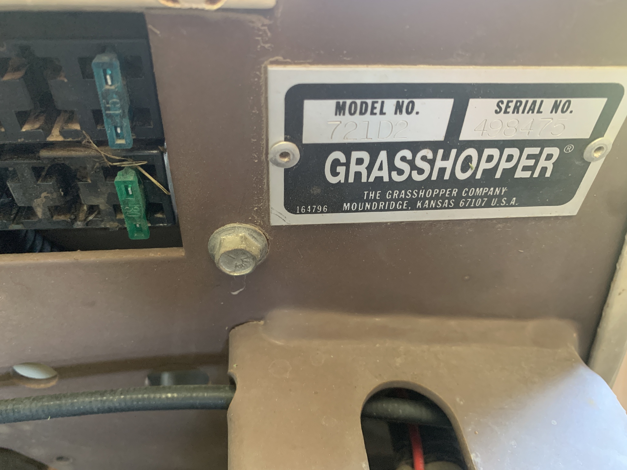 2002 Grasshopper 721D2 at LandMark in Lexington, NE