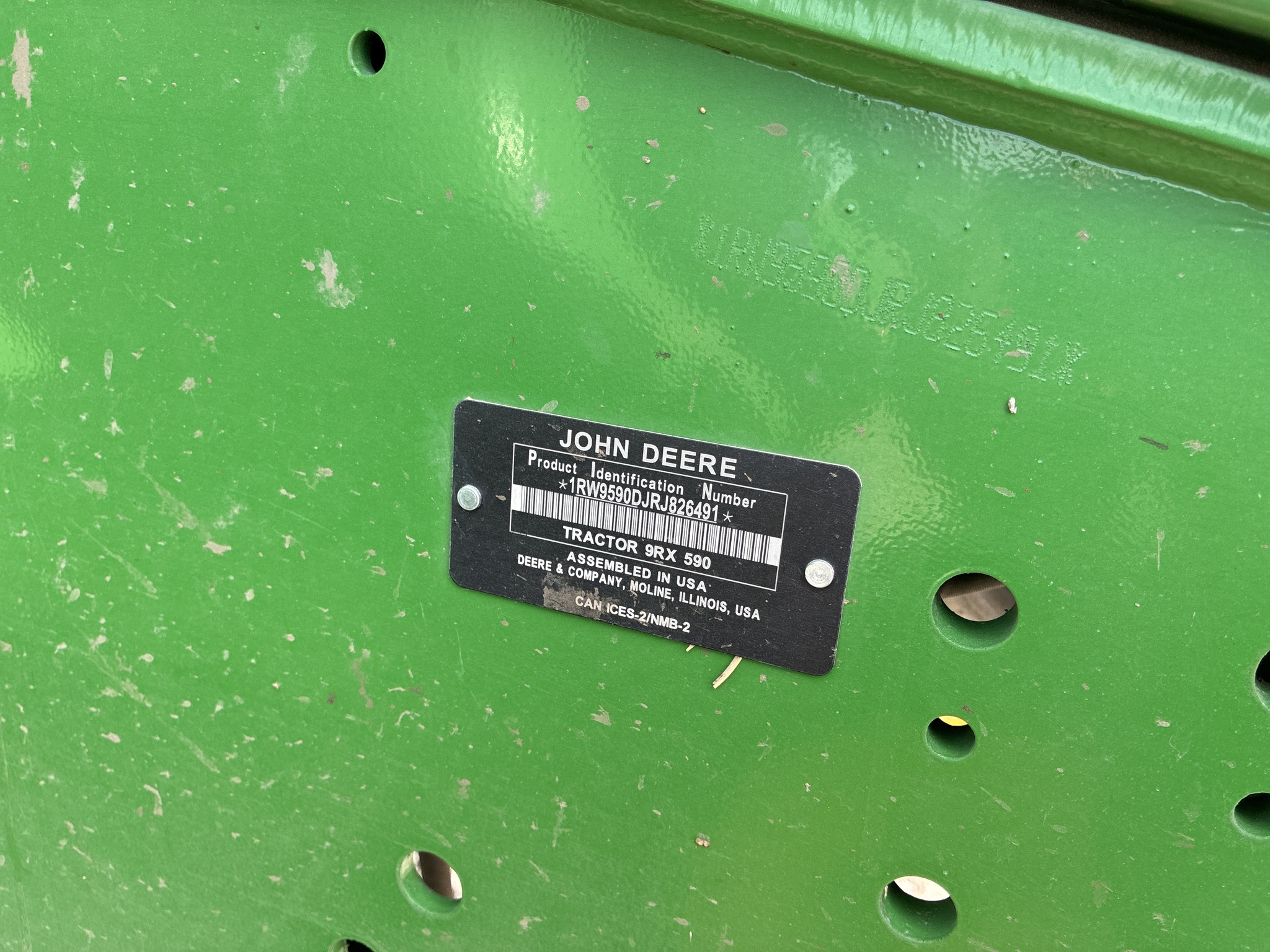  2024 John Deere 9RX 590 at LandMark in Fairfield, NE