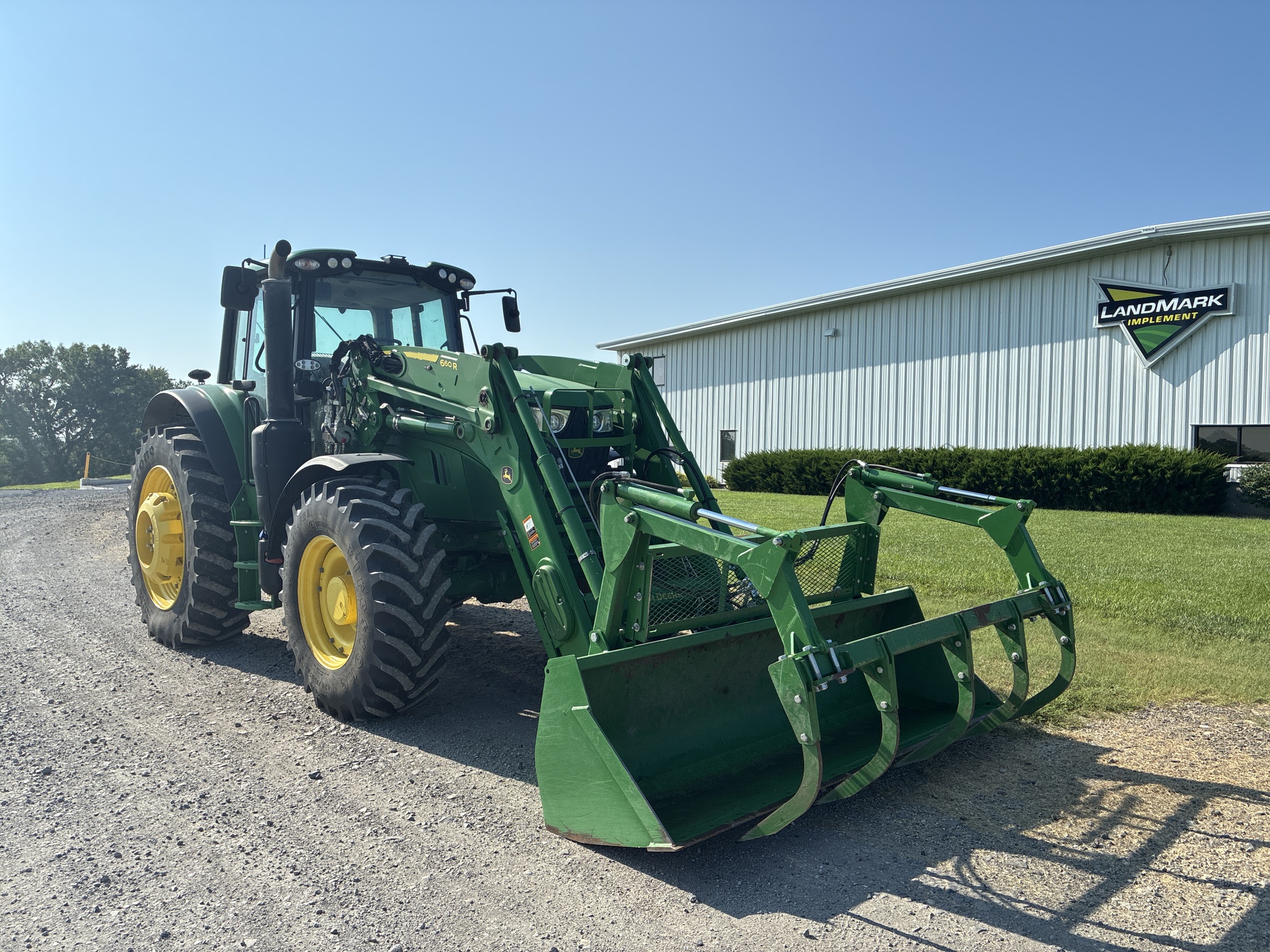  2024 John Deere 6155M at LandMark in Marysville, KS