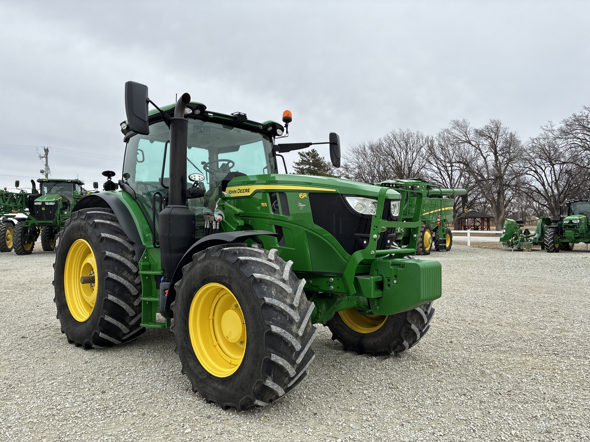  2024 John Deere 6R 155 at LandMark in Smith Center, KS