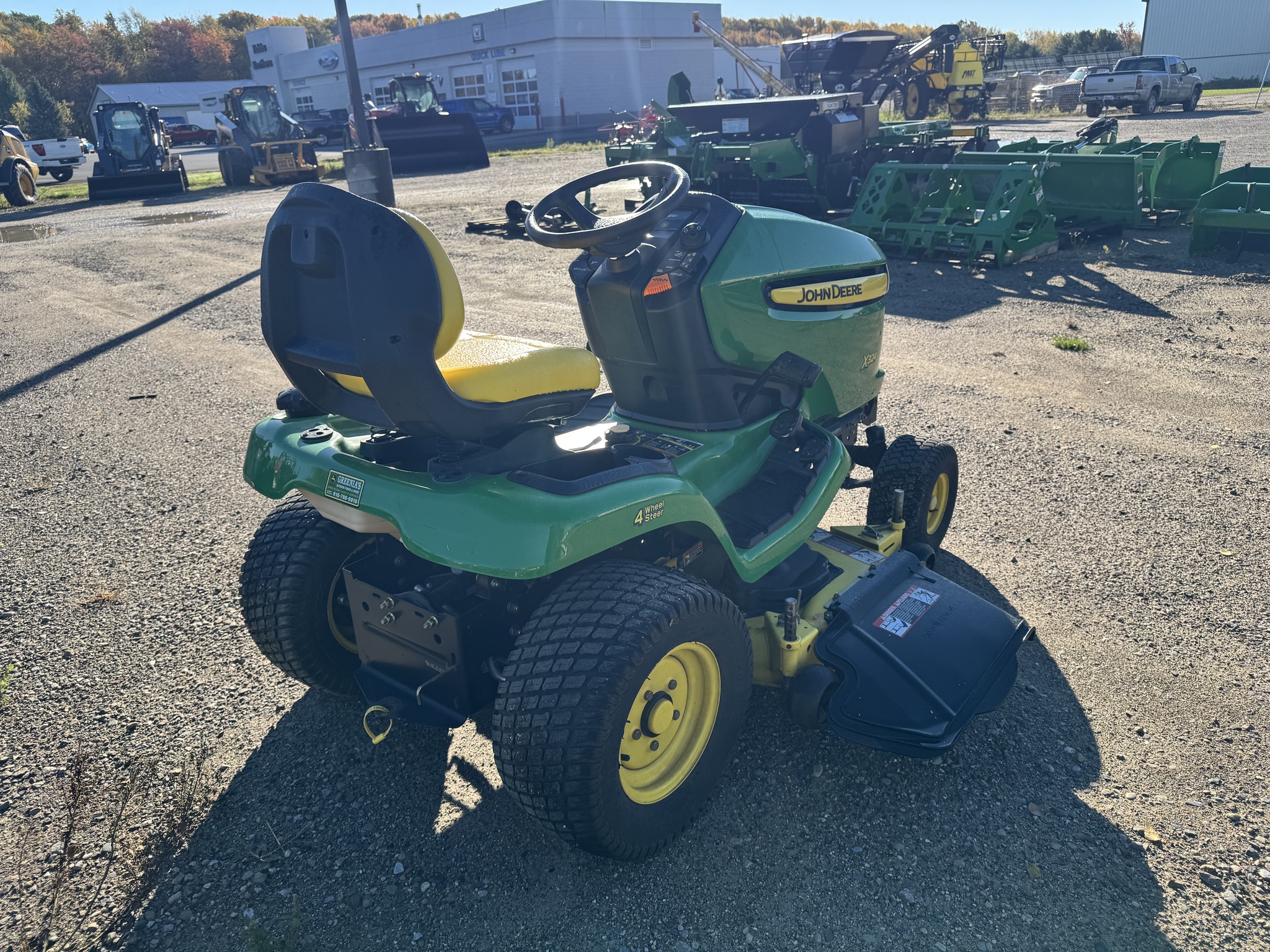On Lot 2006 John Deere X324 at Tri County Equipment Sandusky, MI