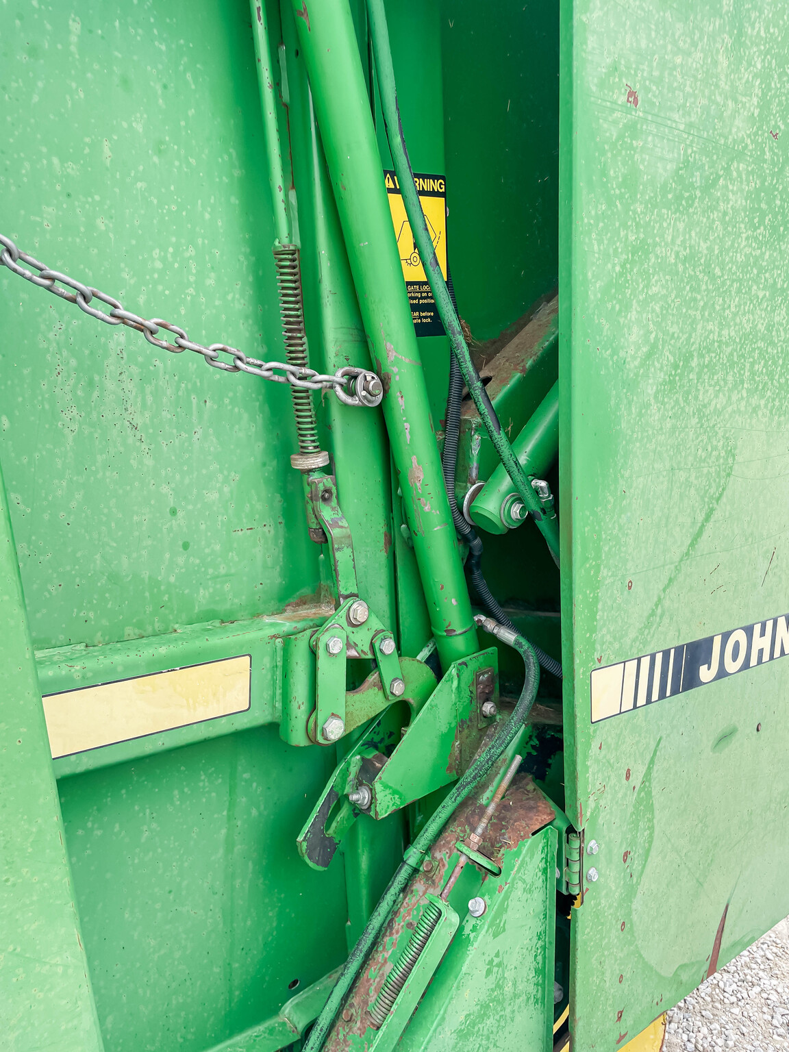  1990 John Deere 535 at LandMark in Smith Center, KS