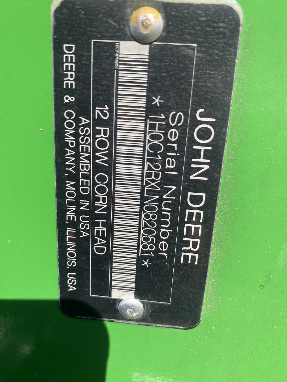  2022 John Deere C12R at LandMark in Hebron, NE