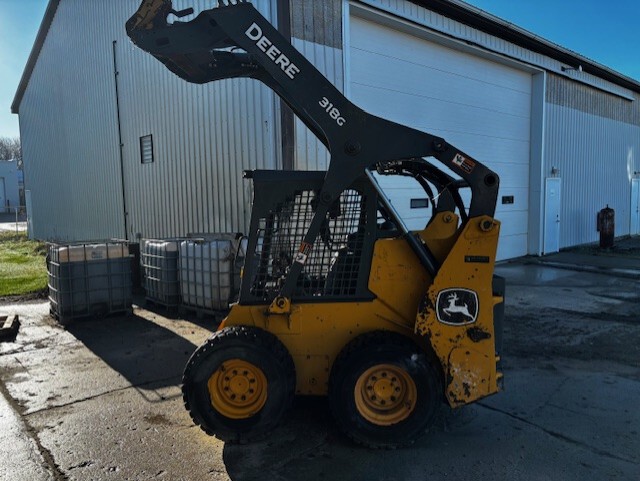 On Lot 2021 John Deere 318G at Tri County Equipment Sandusky, MI