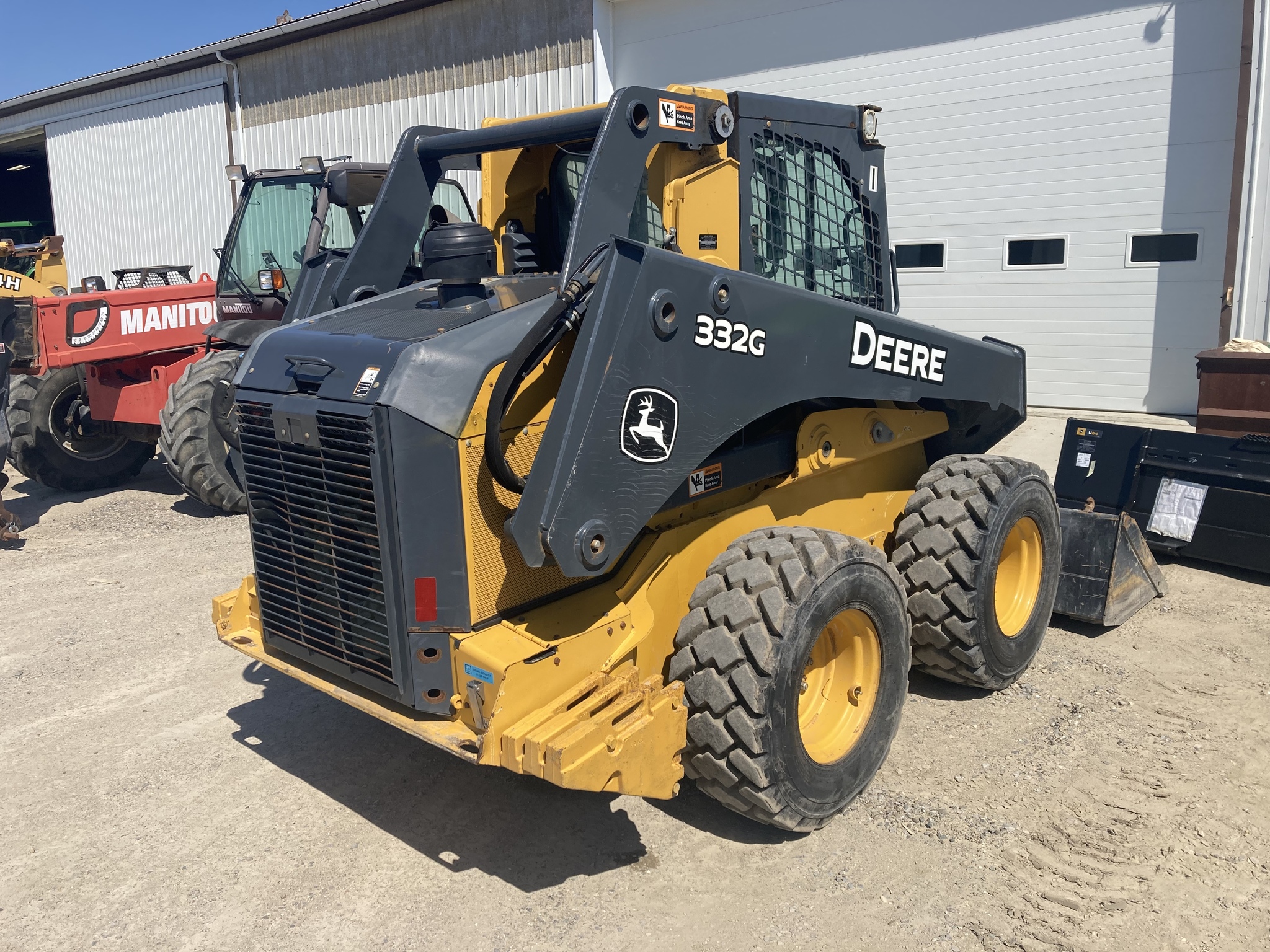 On Lot 2017 John Deere 332G at Tri County Equipment Sandusky, MI