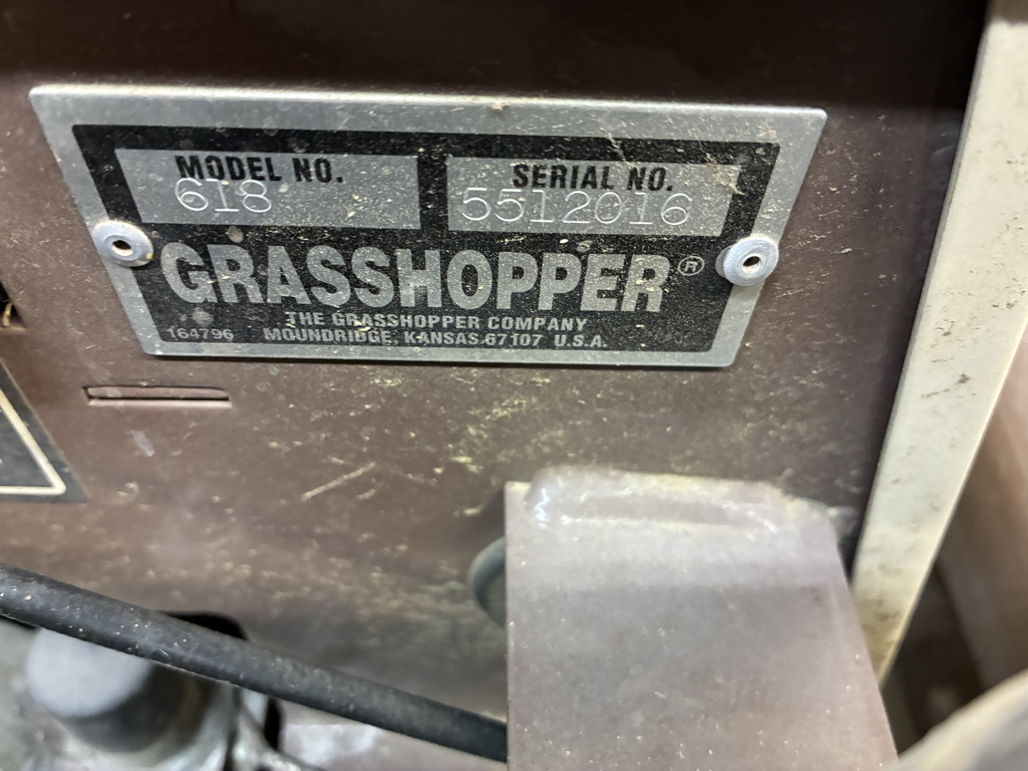  2005 Grasshopper 618 at LandMark in Lexington, NE