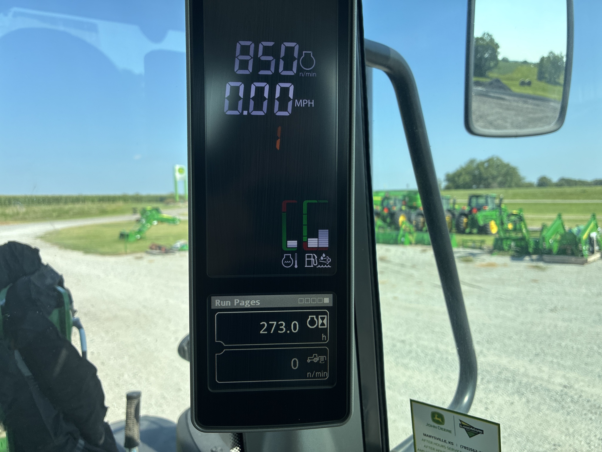  2024 John Deere 6155M at LandMark in Marysville, KS