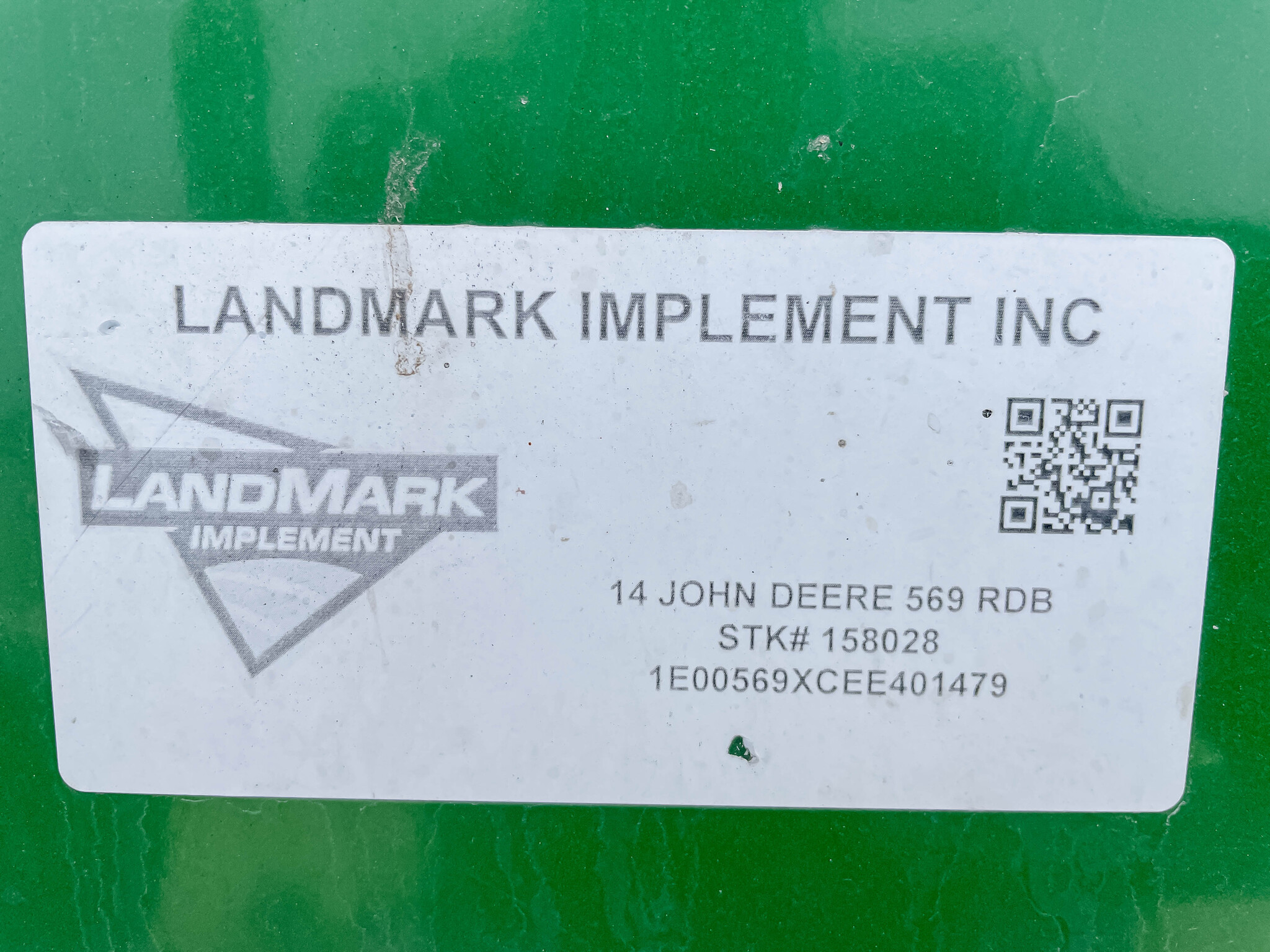  2014 John Deere 569 at LandMark in Hebron, NE