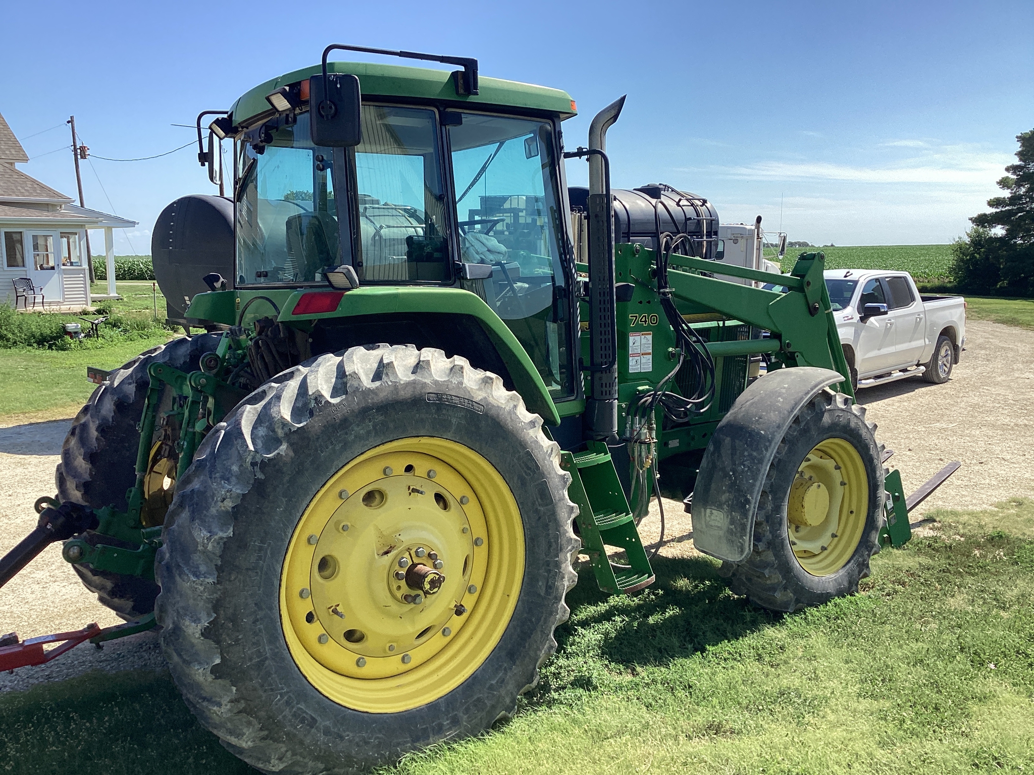  1993 John Deere 7800 at LandMark in Smith Center, KS