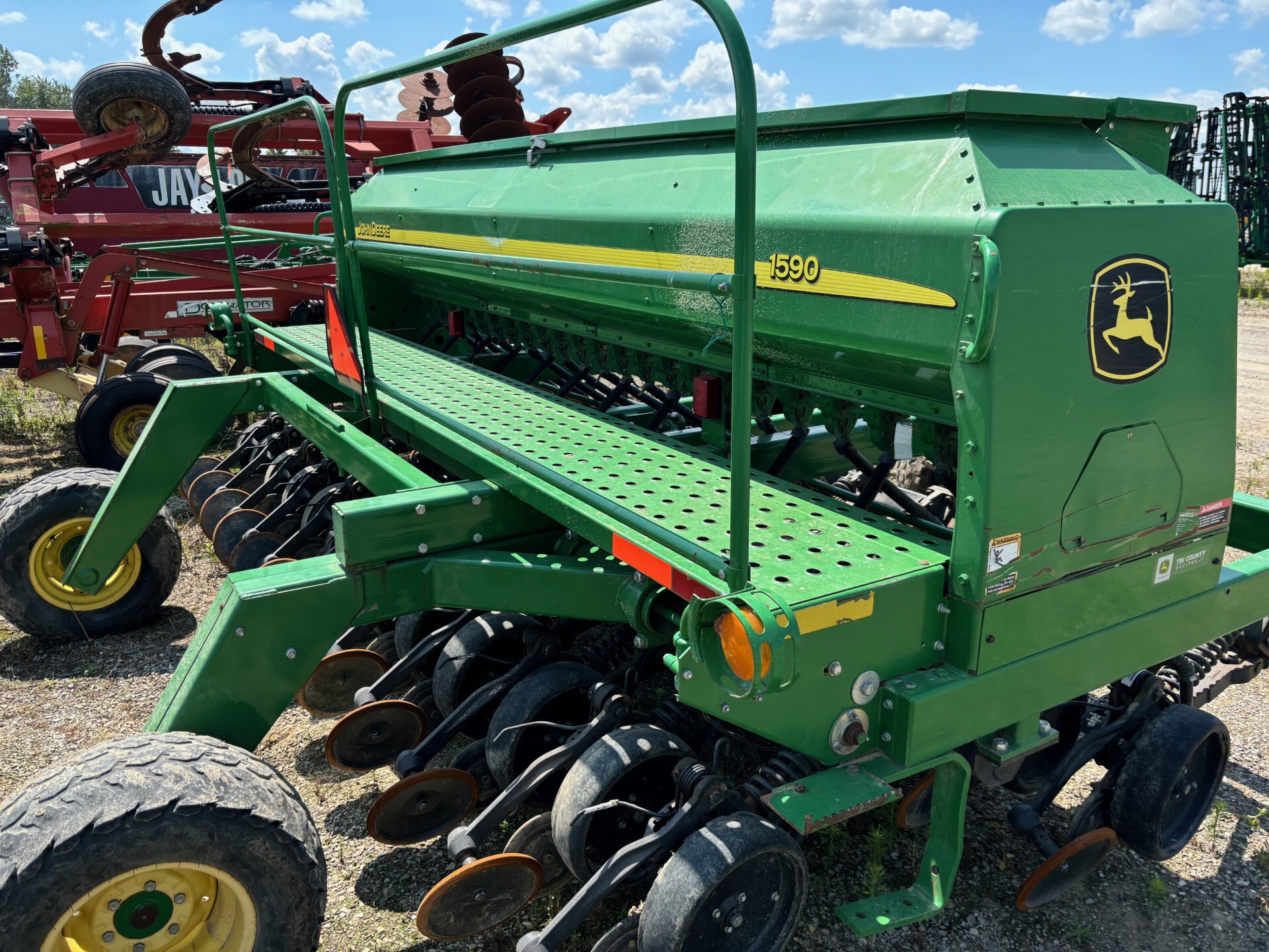 On Lot 2015 John Deere 1590 at Tri County Equipment Sandusky, MI