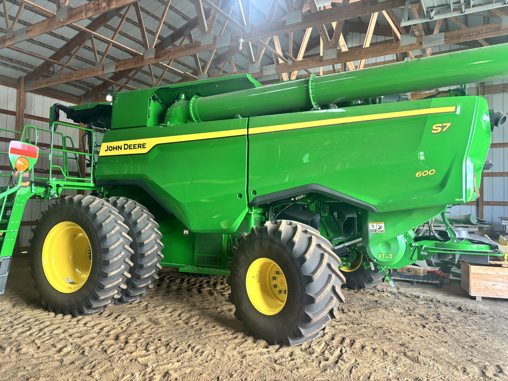 Used 2025 John Deere S7 600 at Tri County Equipment Sandusky, MI
