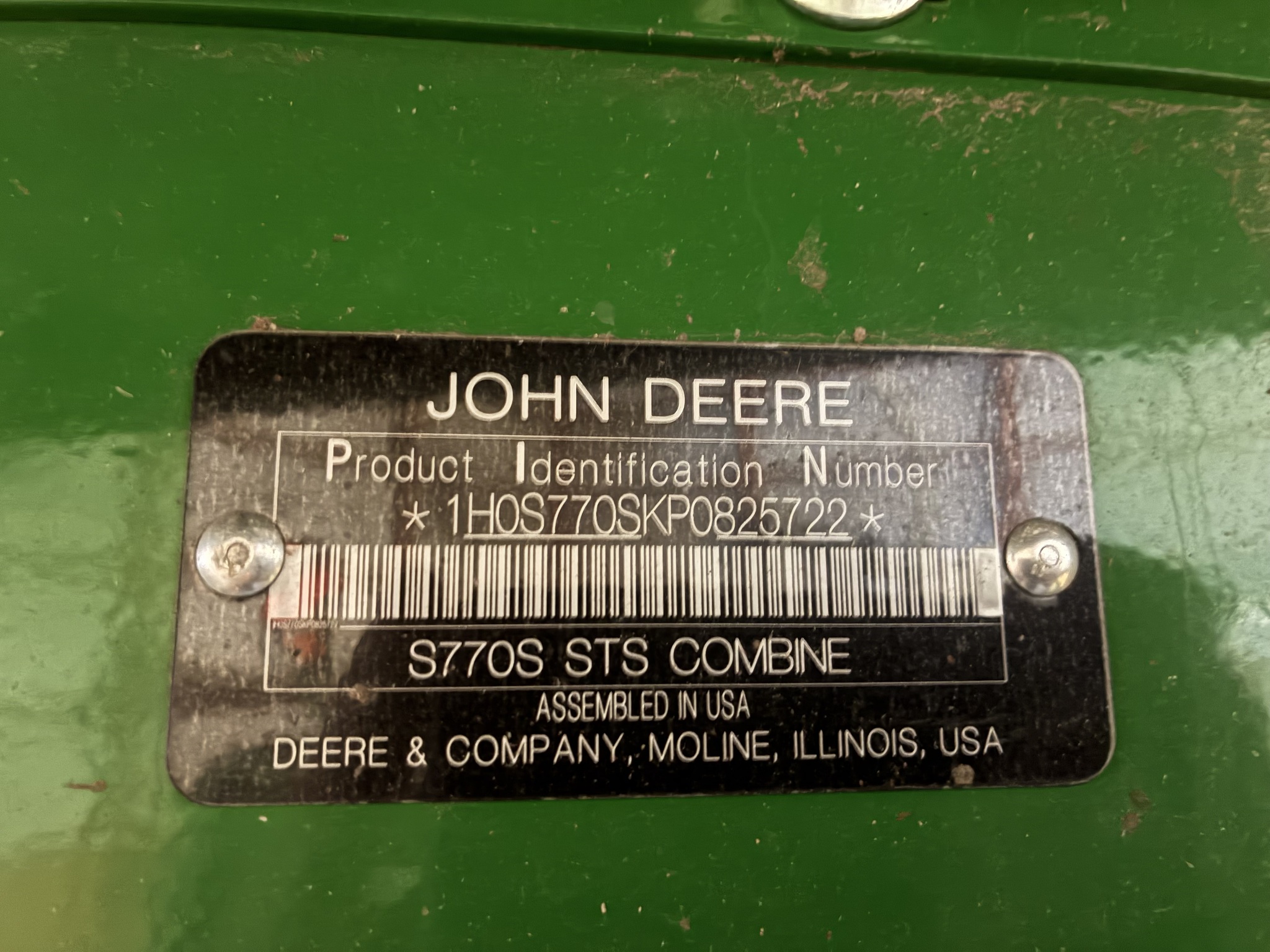  2023 John Deere S770 at LandMark in Beatrice, NE