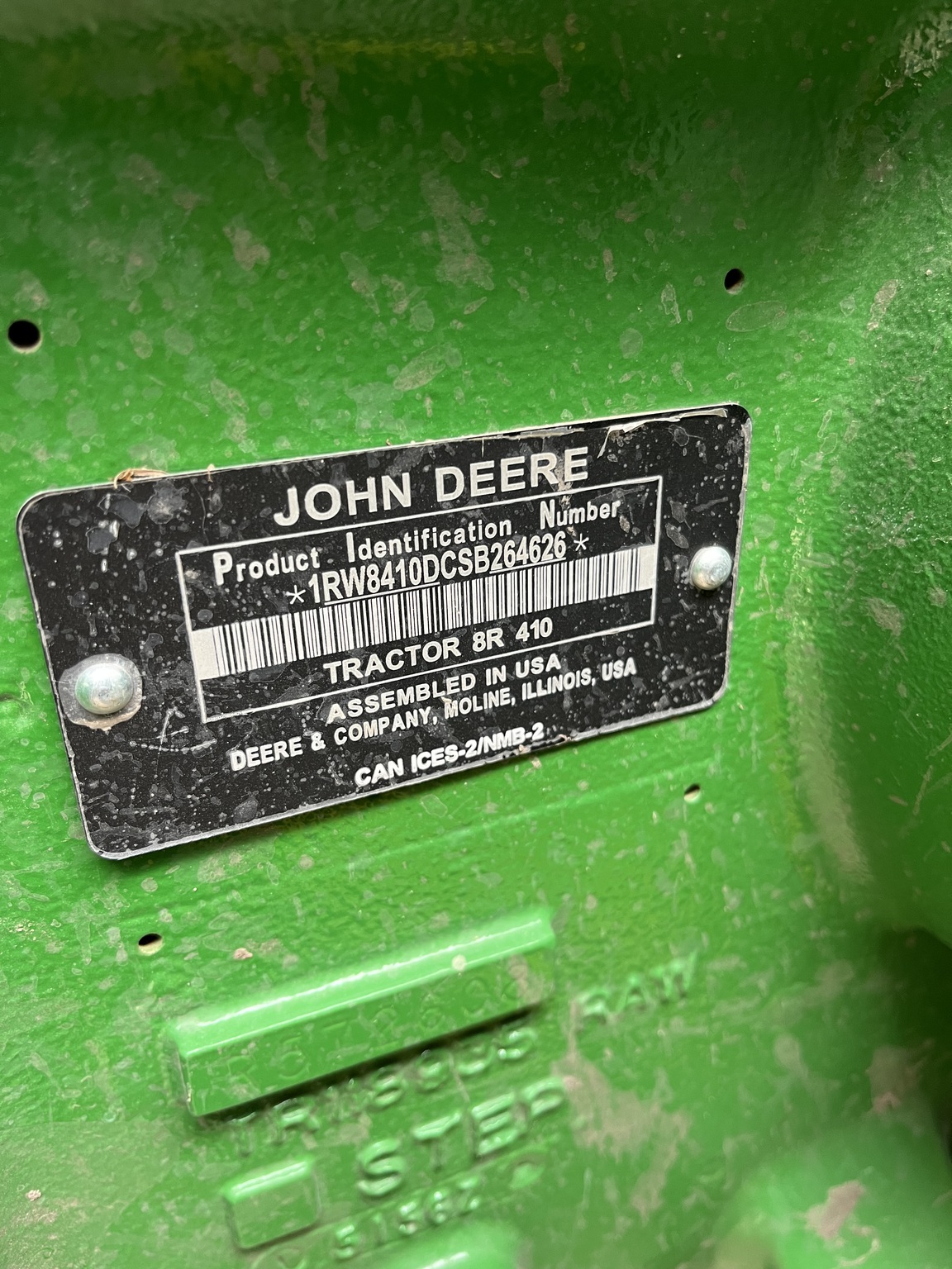  2025 John Deere 8R 410 at LandMark in Minden, NE