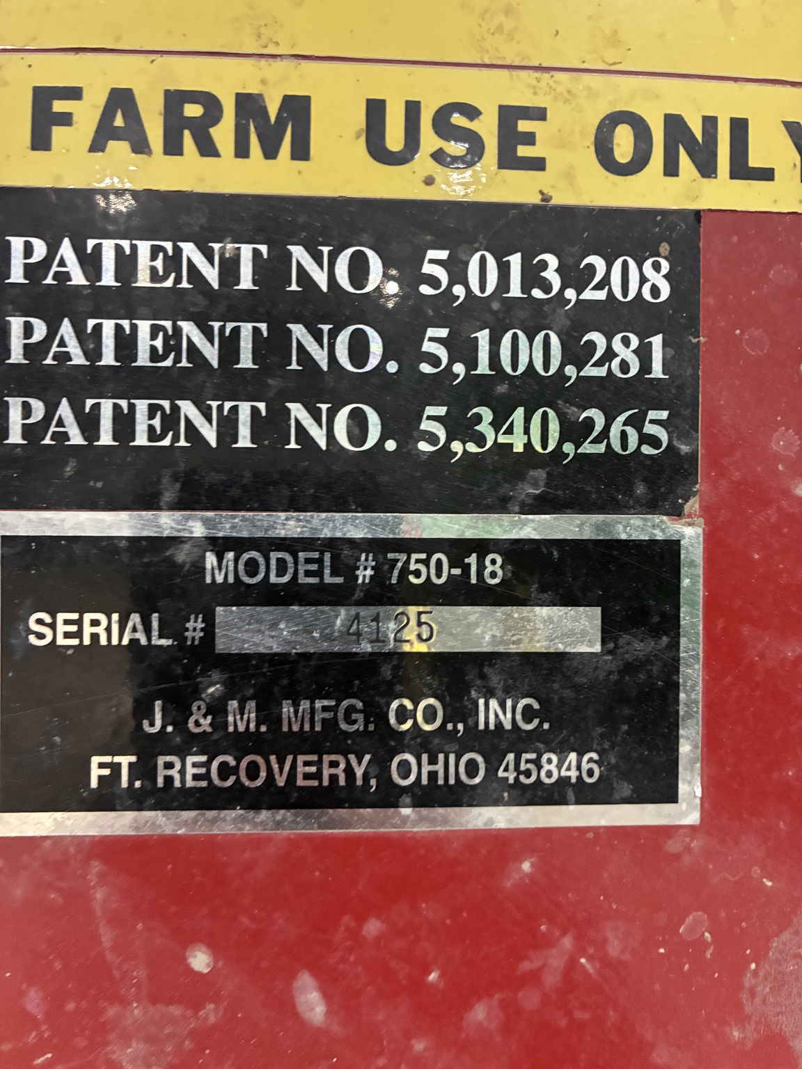  2010 J&m 750-18 at LandMark in Holdrege, NE