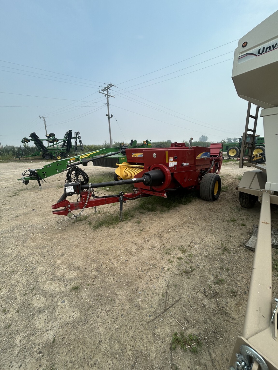 On Lot 2020 New Holland BC5070 at Tri County Equipment Marlette, MI