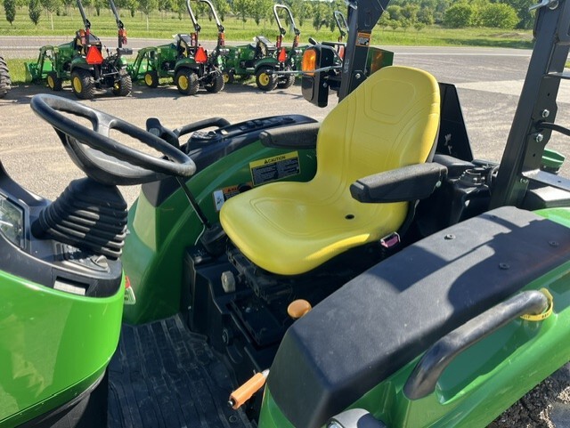 On Lot 2022 John Deere 4044R at Tri County Equipment Fenton, MI