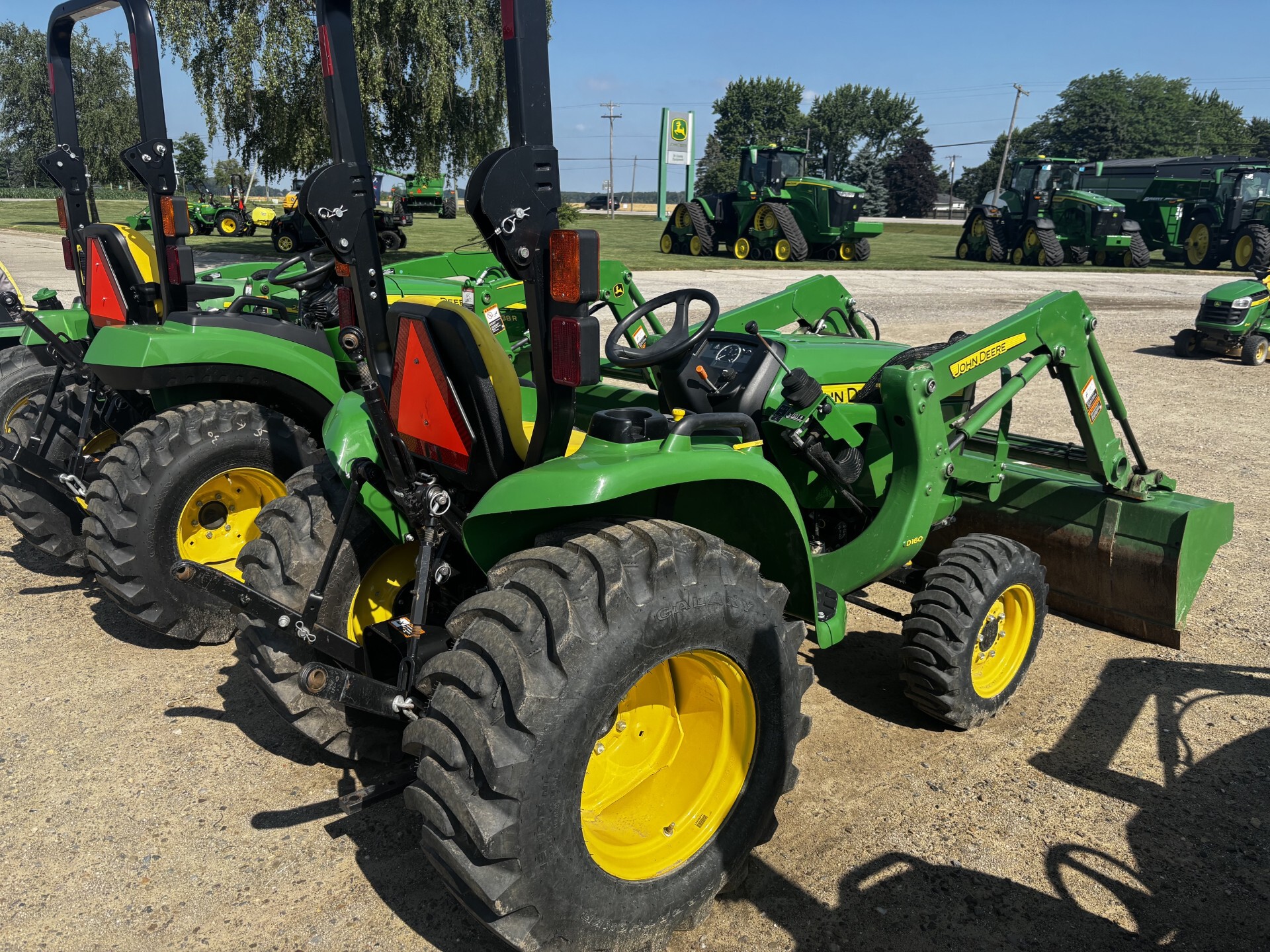 On Lot 2017 John Deere 3025E at Tri County Equipment Sandusky, MI