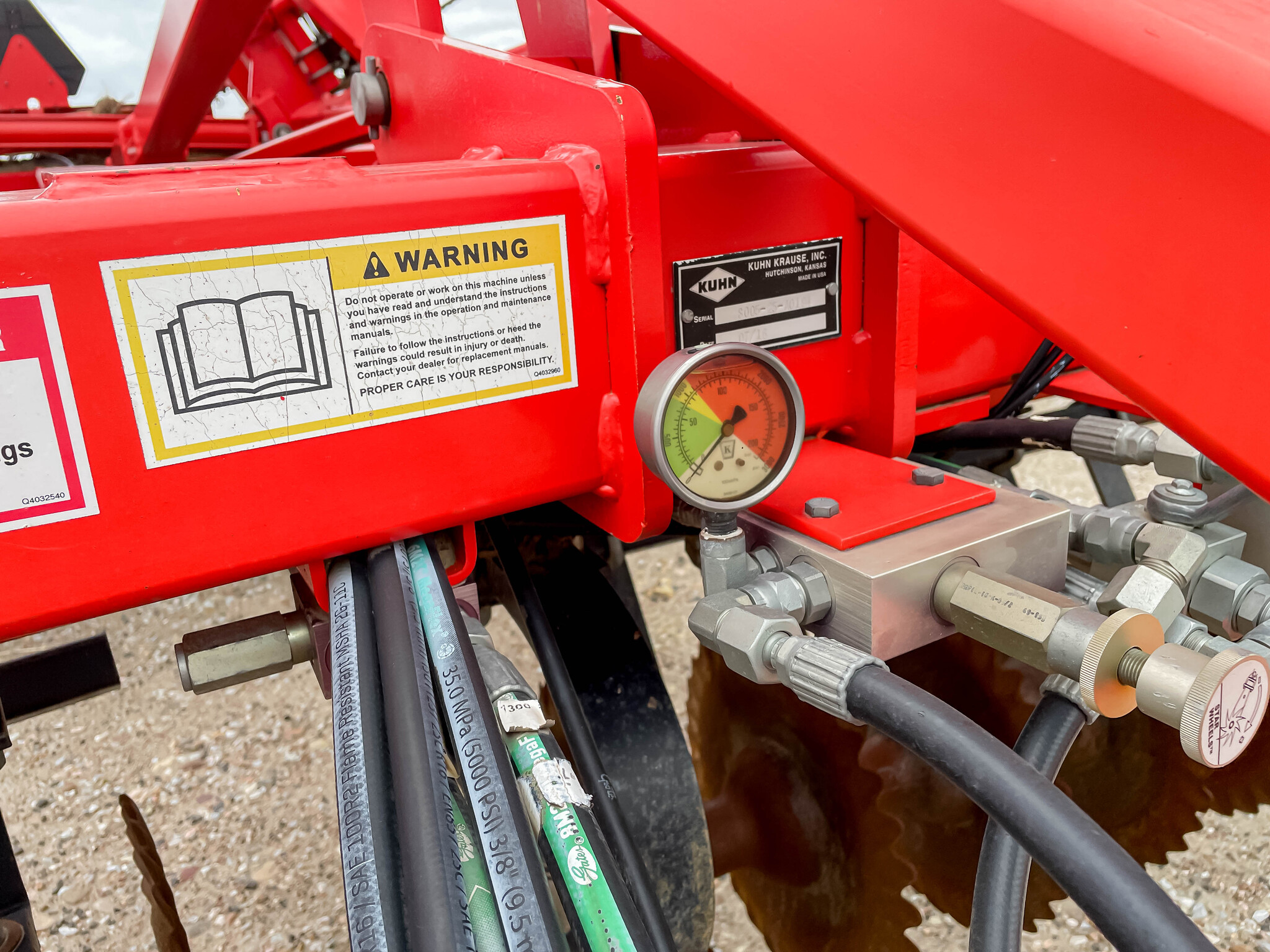  2016 Kuhn Krause 8005-25 at LandMark in Holdrege, NE
