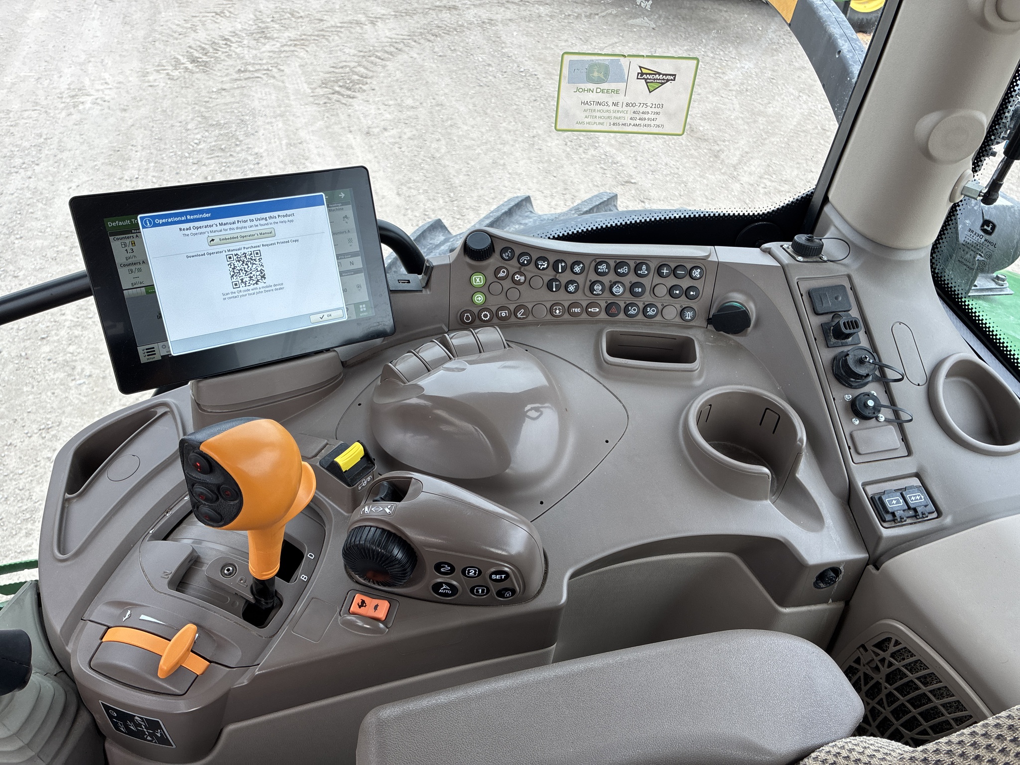  2024 John Deere 6R 195 at LandMark in Hastings, NE