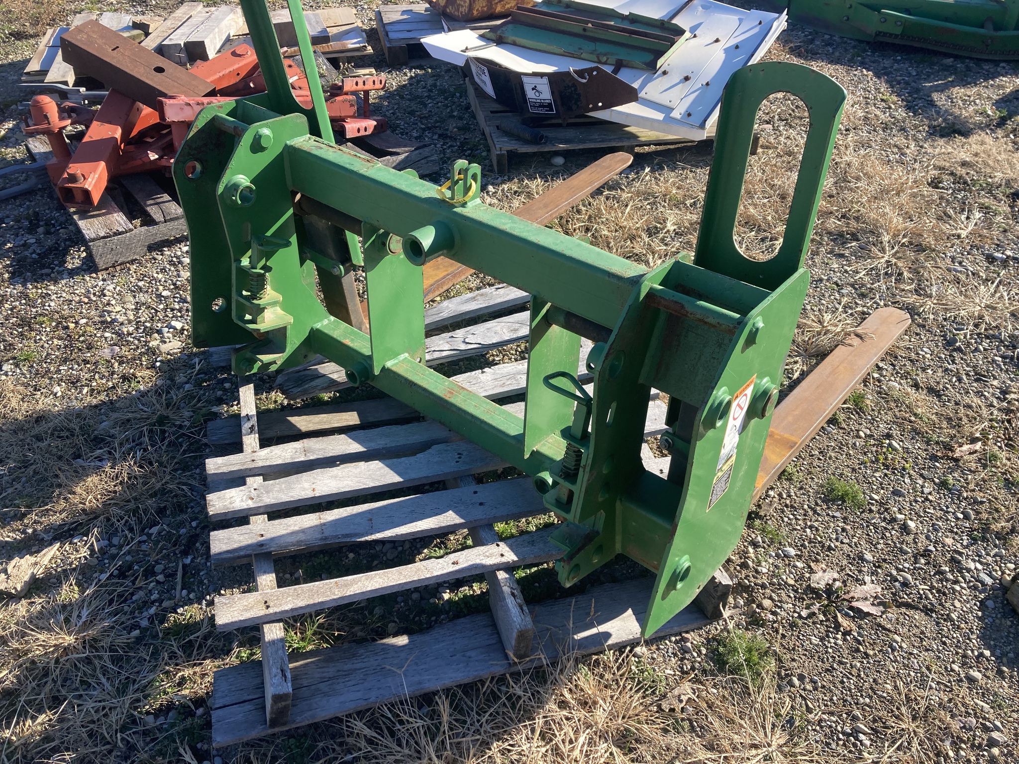 On Lot  Miscellaneous PALLET FORKS at Tri County Equipment Marlette, MI