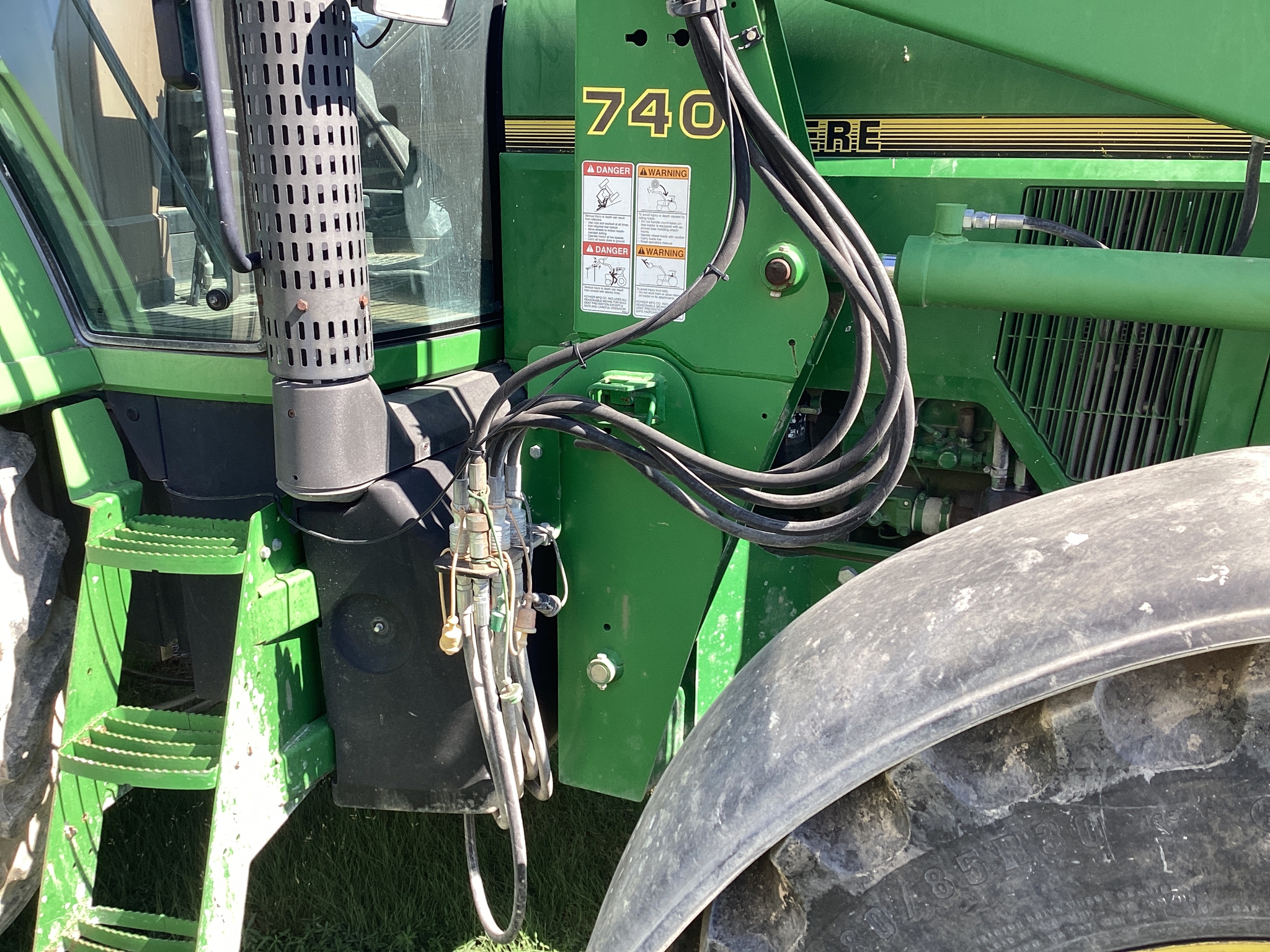  1993 John Deere 7800 at LandMark in Smith Center, KS