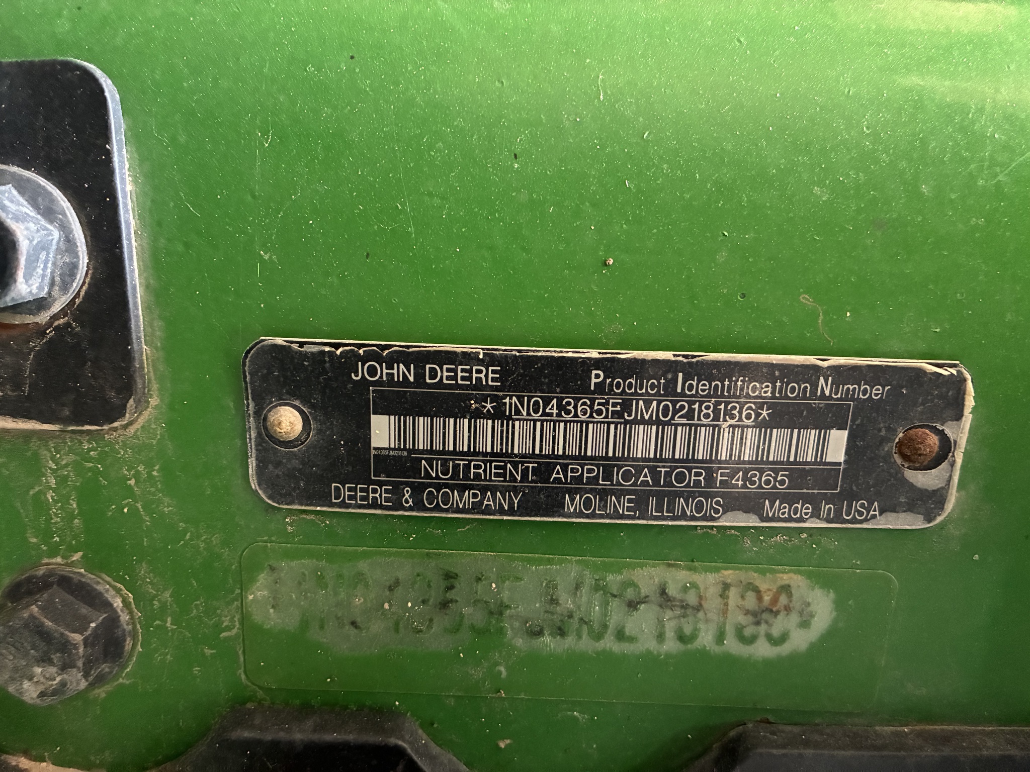  2021 John Deere F4365 at LandMark in Hastings, NE