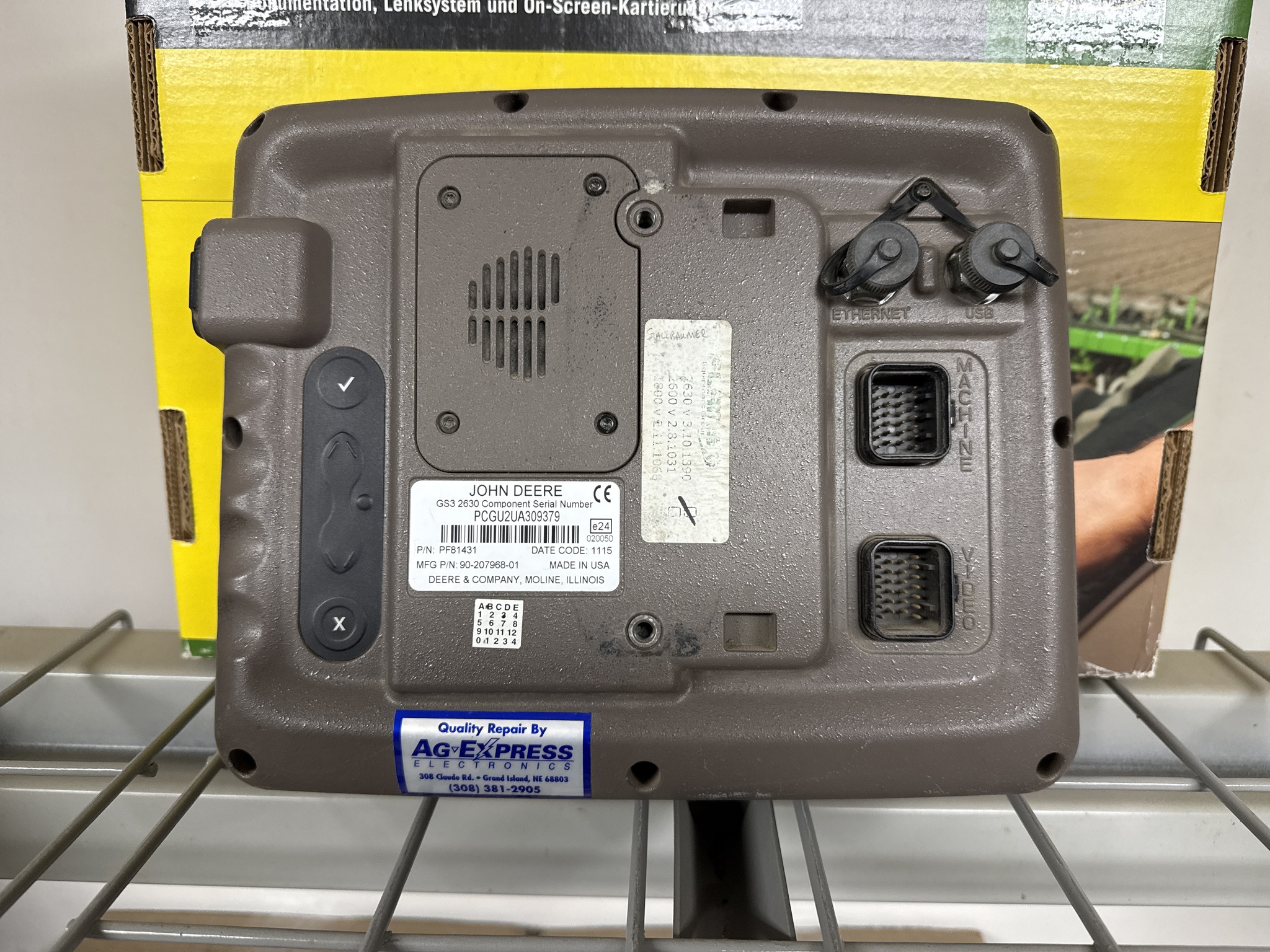  2011 John Deere GreenStar 2630 at LandMark in Lexington, NE