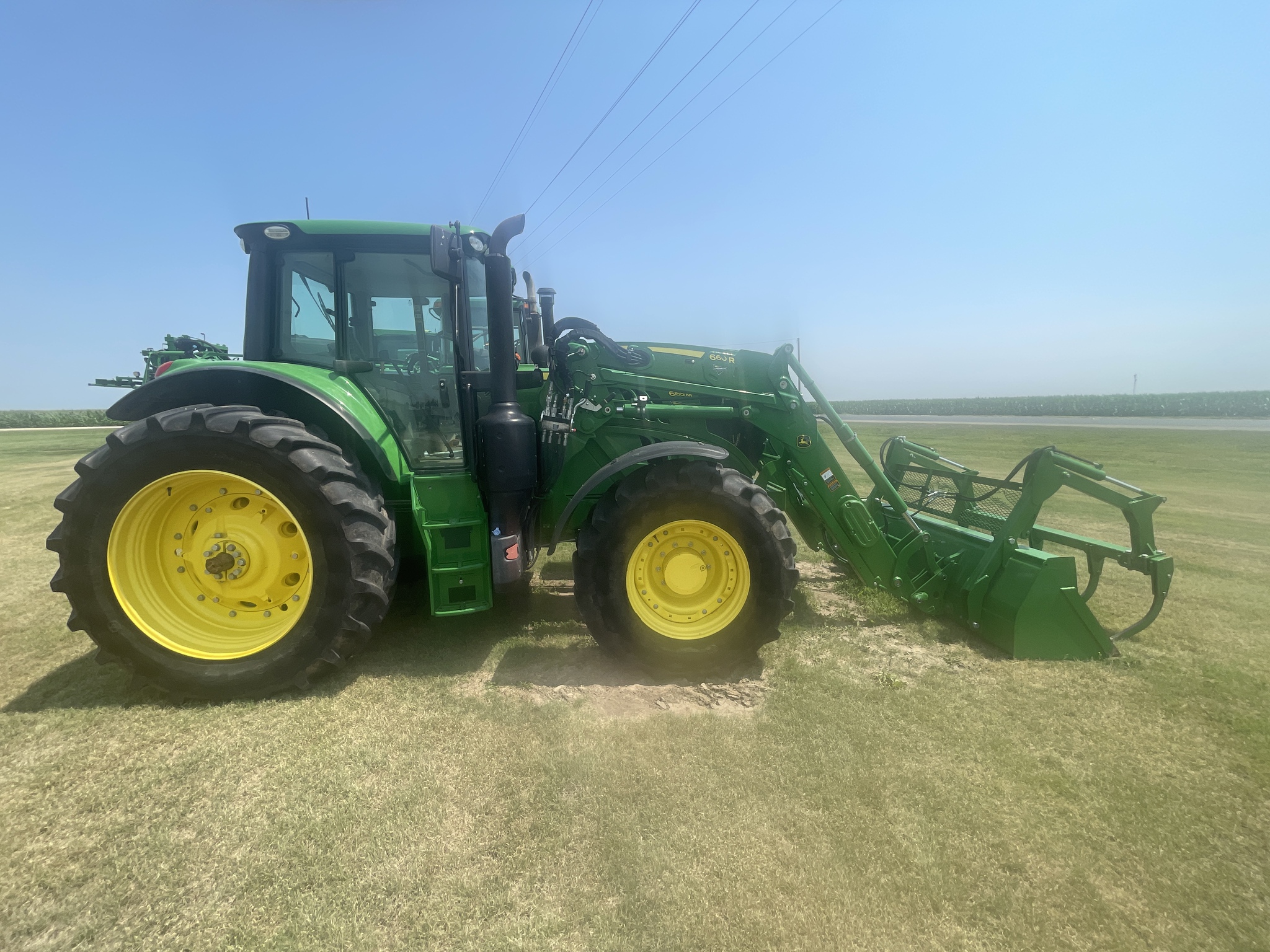  2021 John Deere 6155M at LandMark in Phillipsburg, KS