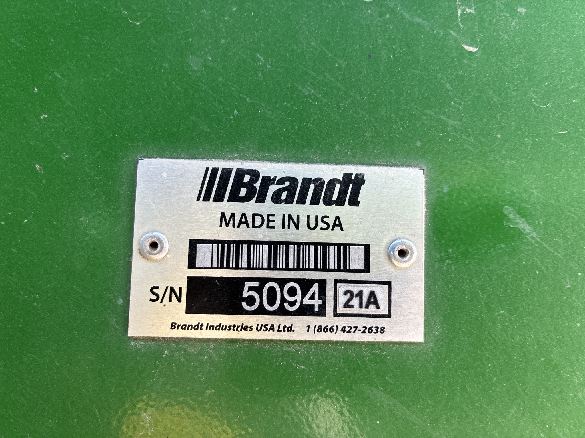  2021 Brandt 1120XT at LandMark in Hebron, NE