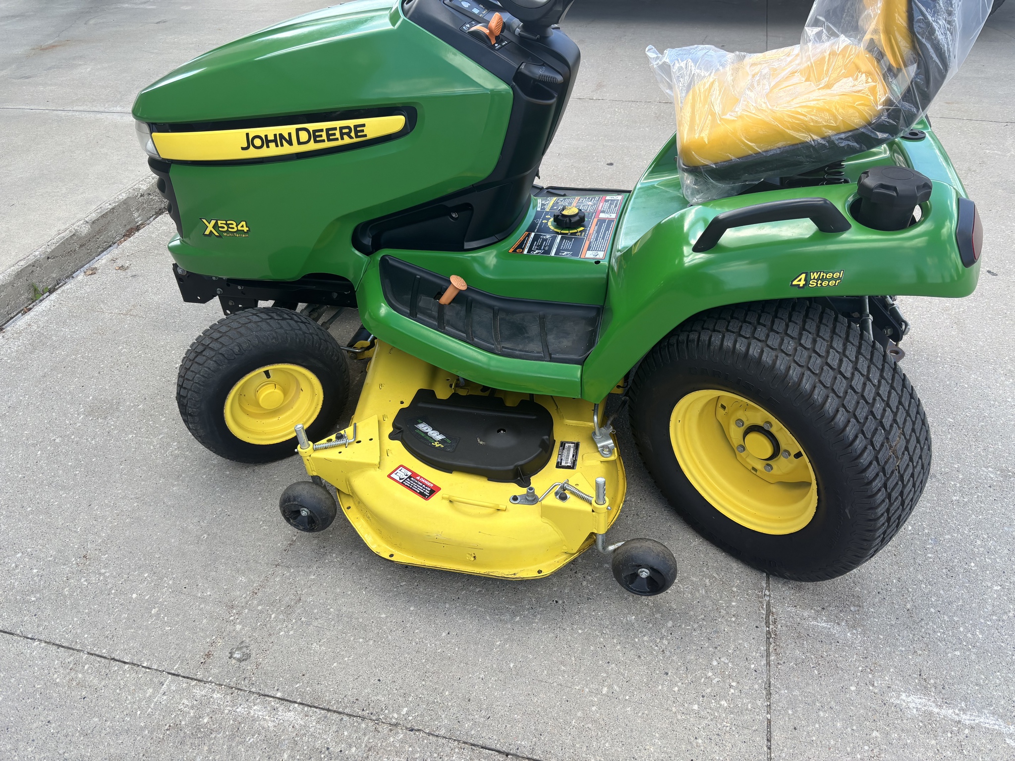 Pend Stk 2012 John Deere X534 at Tri County Equipment Sandusky, MI