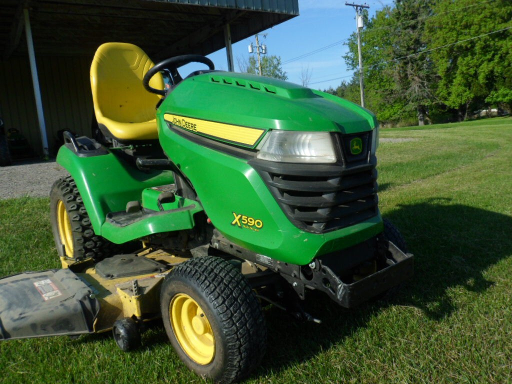On Lot 2015 John Deere X590 at Tri County Equipment Bad Axe, MI