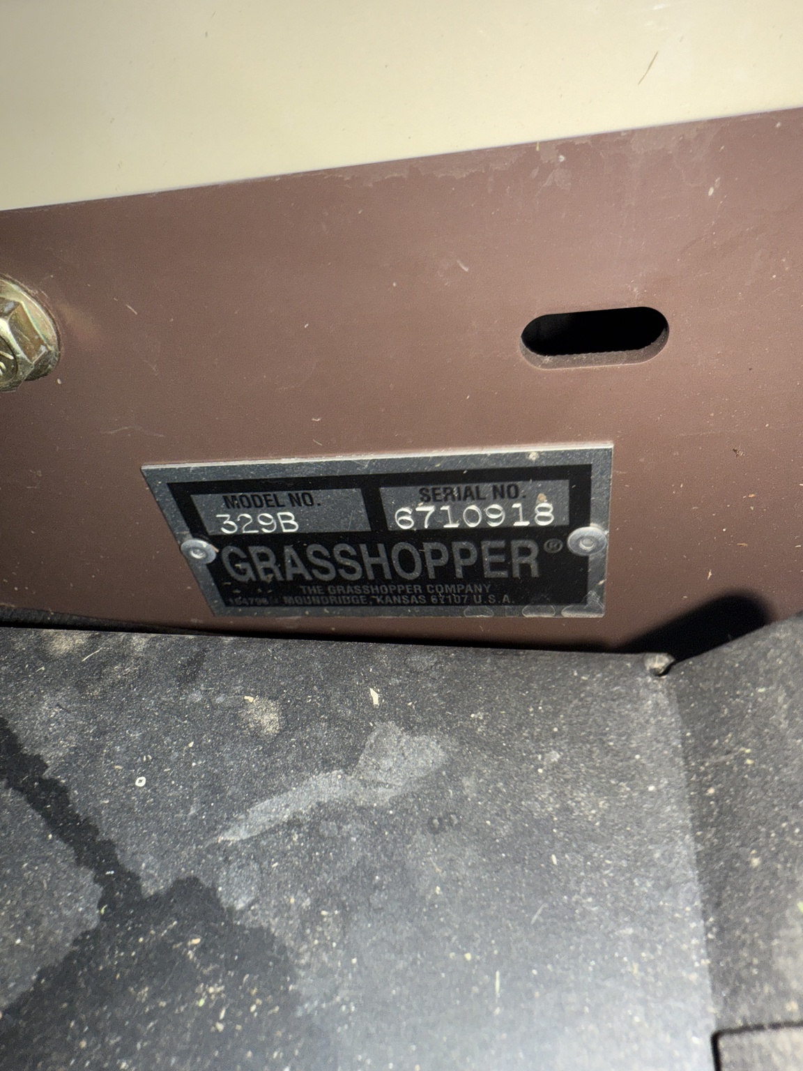  2016 Grasshopper 329B at LandMark in Gothenburg, NE