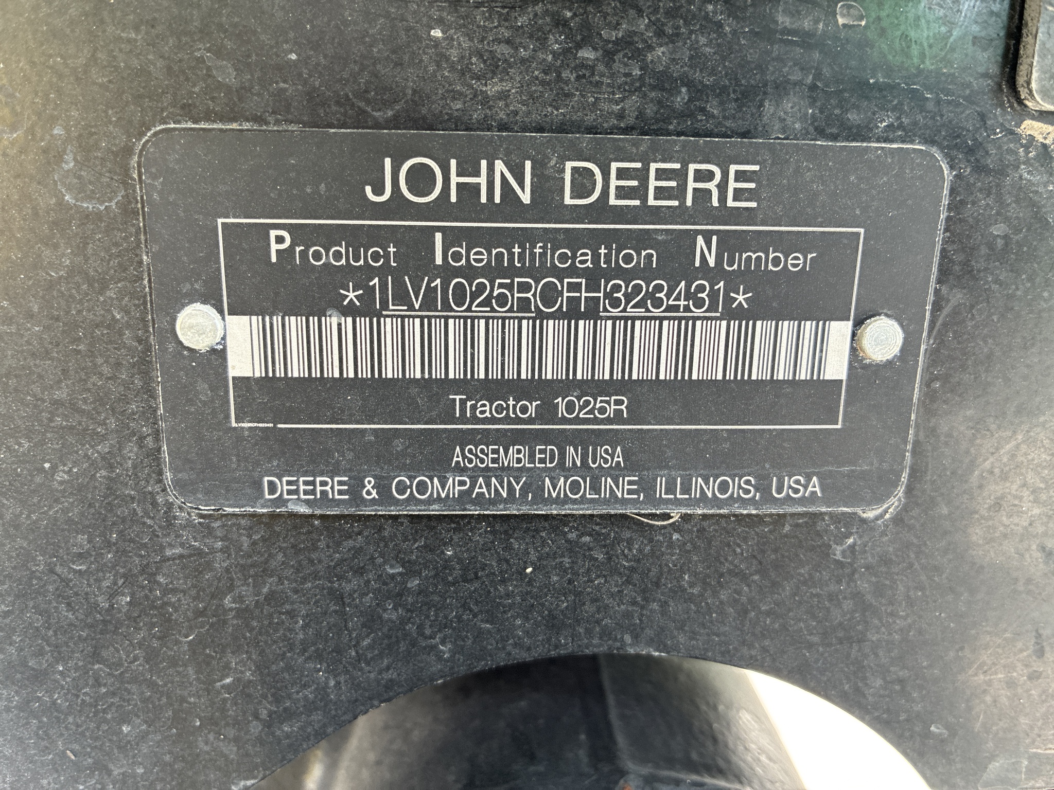  2015 John Deere 1025R at LandMark in Hebron, NE