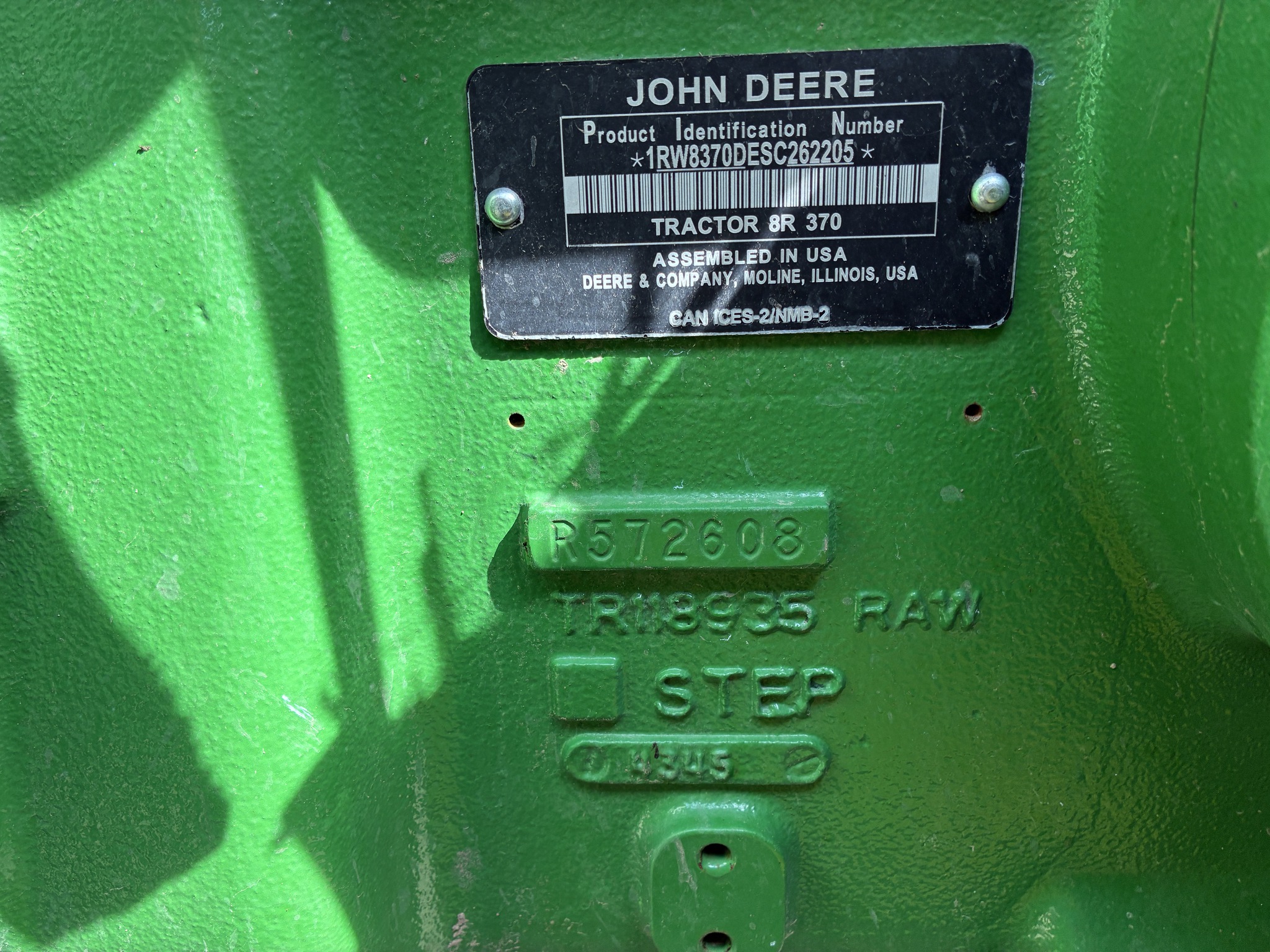  2025 John Deere 8R 370 at LandMark in Hebron, NE