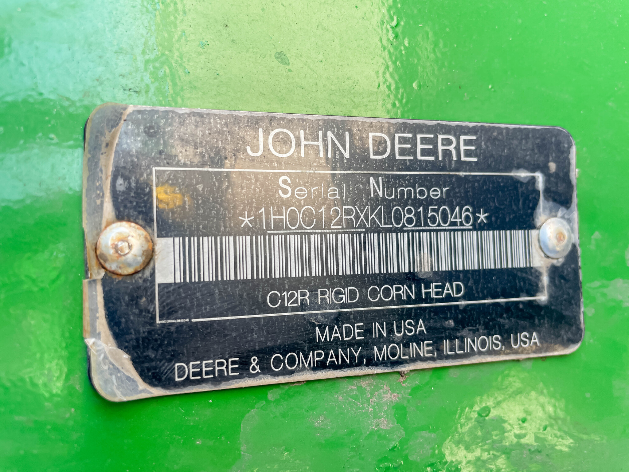  2021 John Deere C12R at LandMark in Holdrege, NE