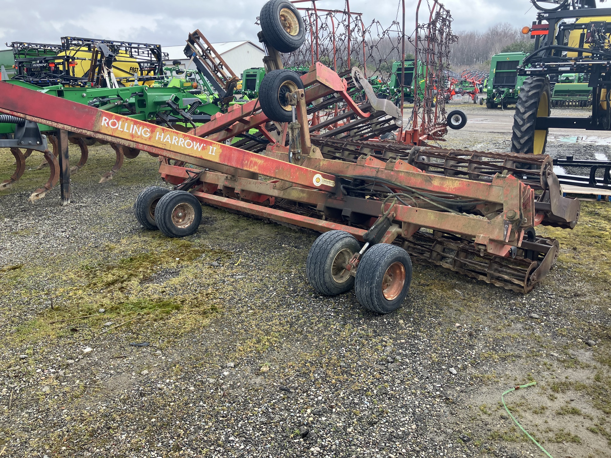 On Lot  Unverferth ROLLING HARROW ll at Tri County Equipment Sandusky, MI