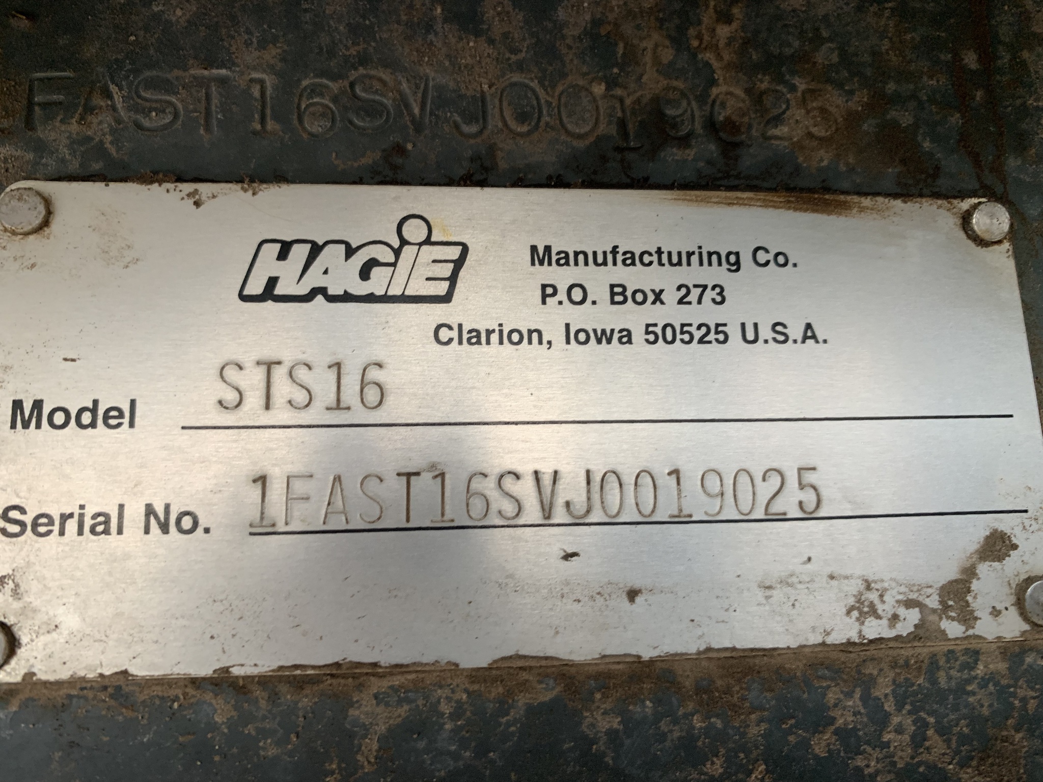  2019 Hagie STS16 at LandMark in Fairfield, NE