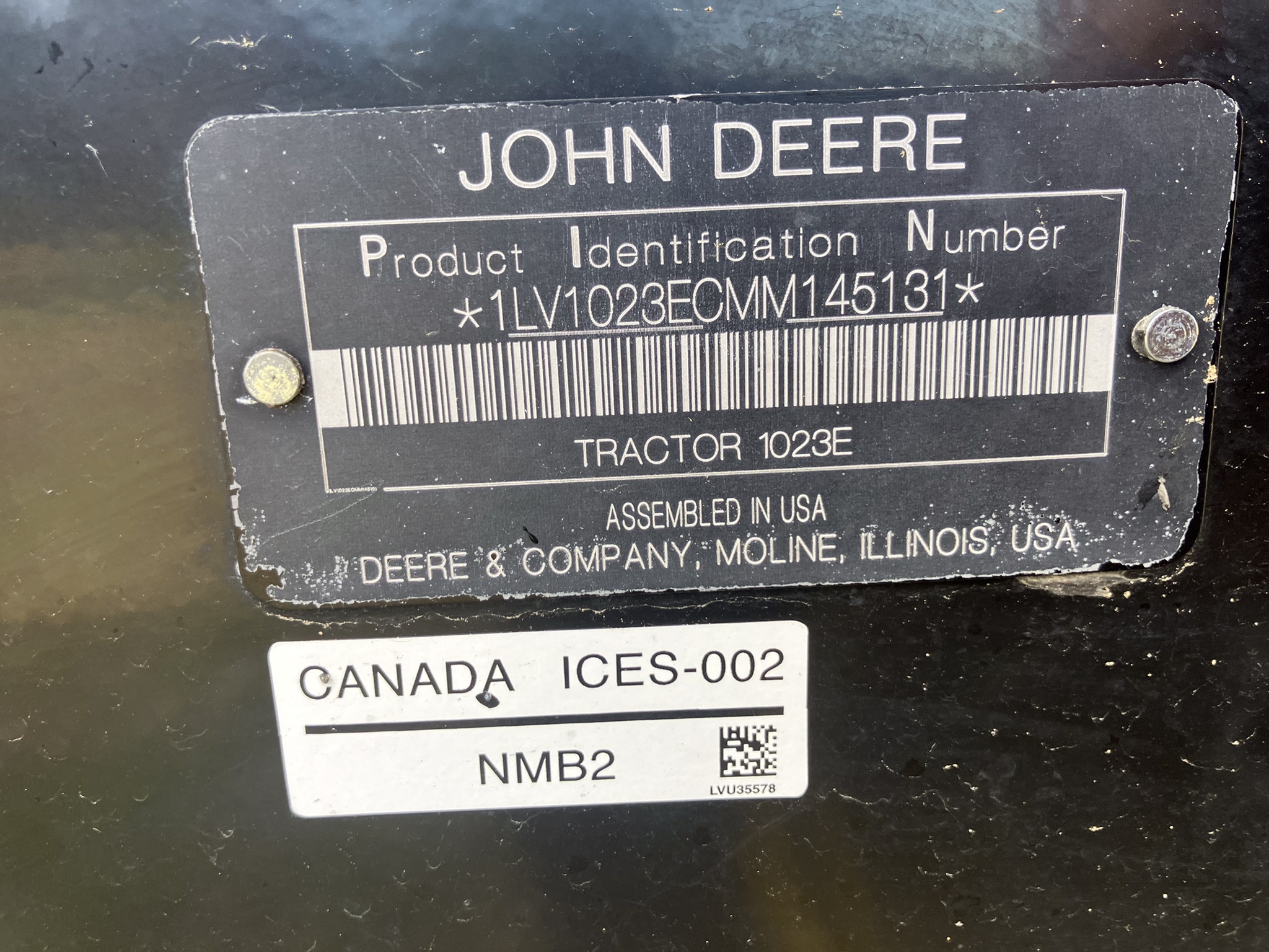 Used 2021 John Deere 1023E at Tri County Equipment Lapeer, MI