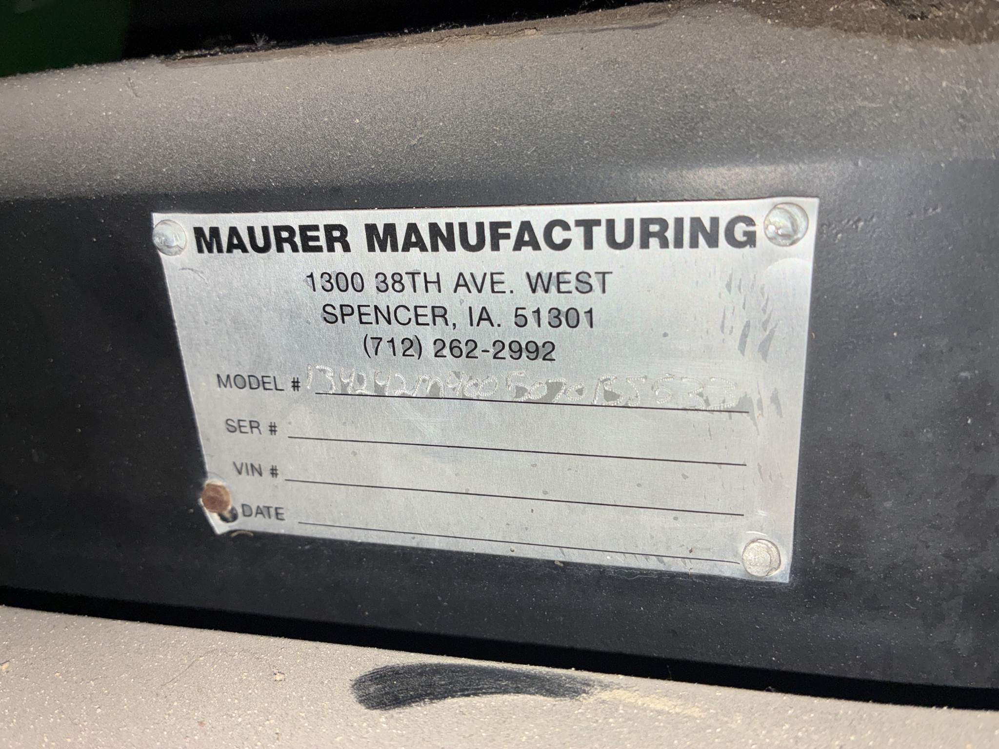   Maurer M42 at LandMark in Minden, NE