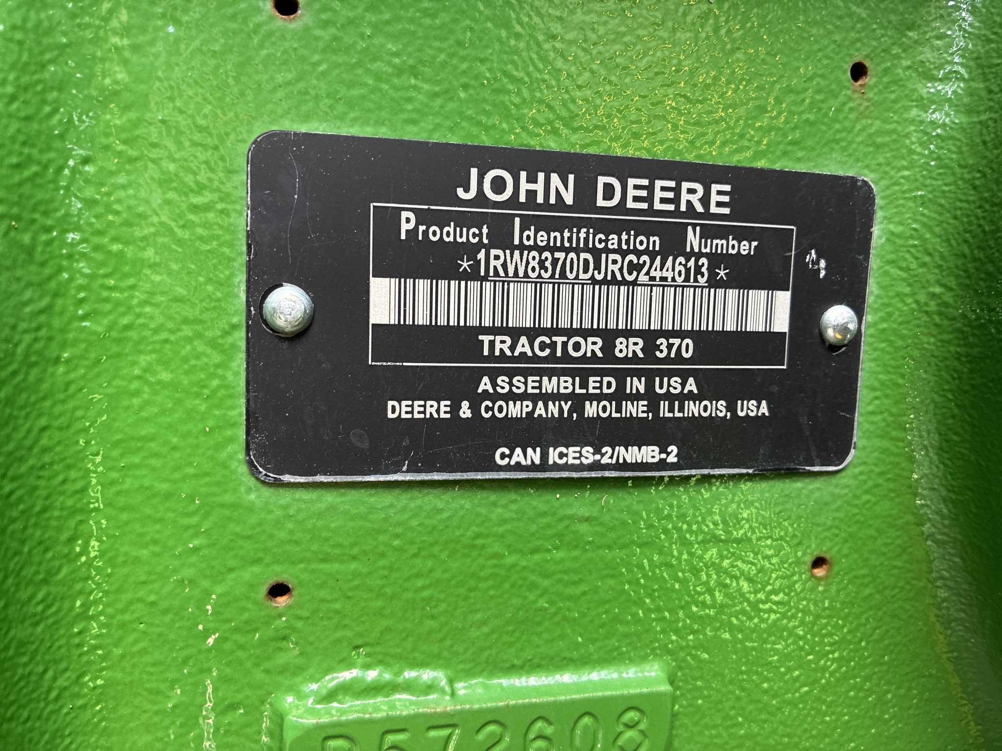  2024 John Deere 8R 370 at LandMark in Marysville, KS