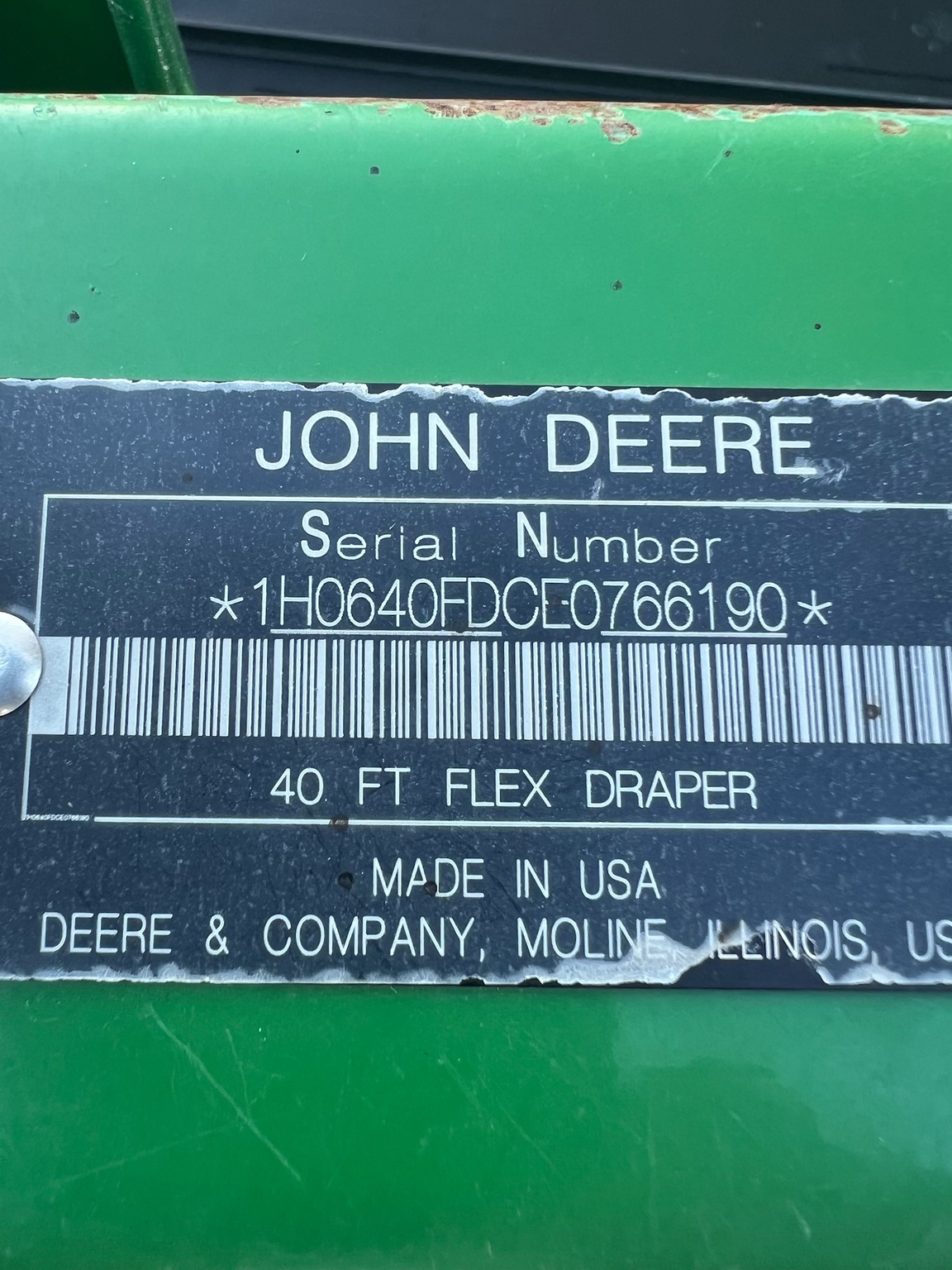  2014 John Deere 640FD at LandMark in Holdrege, NE