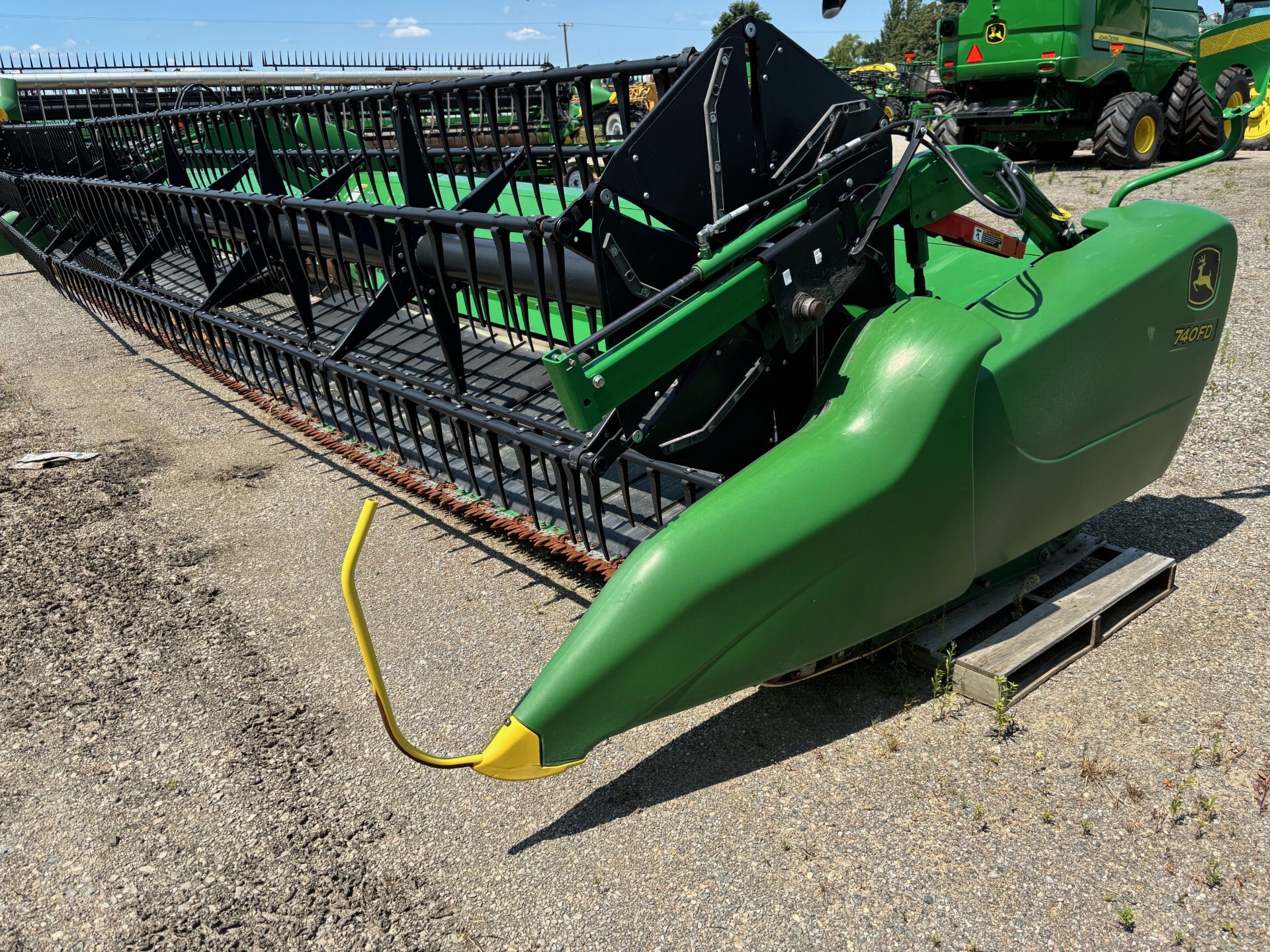 On Lot 2019 John Deere 740FD at Tri County Equipment Sandusky, MI