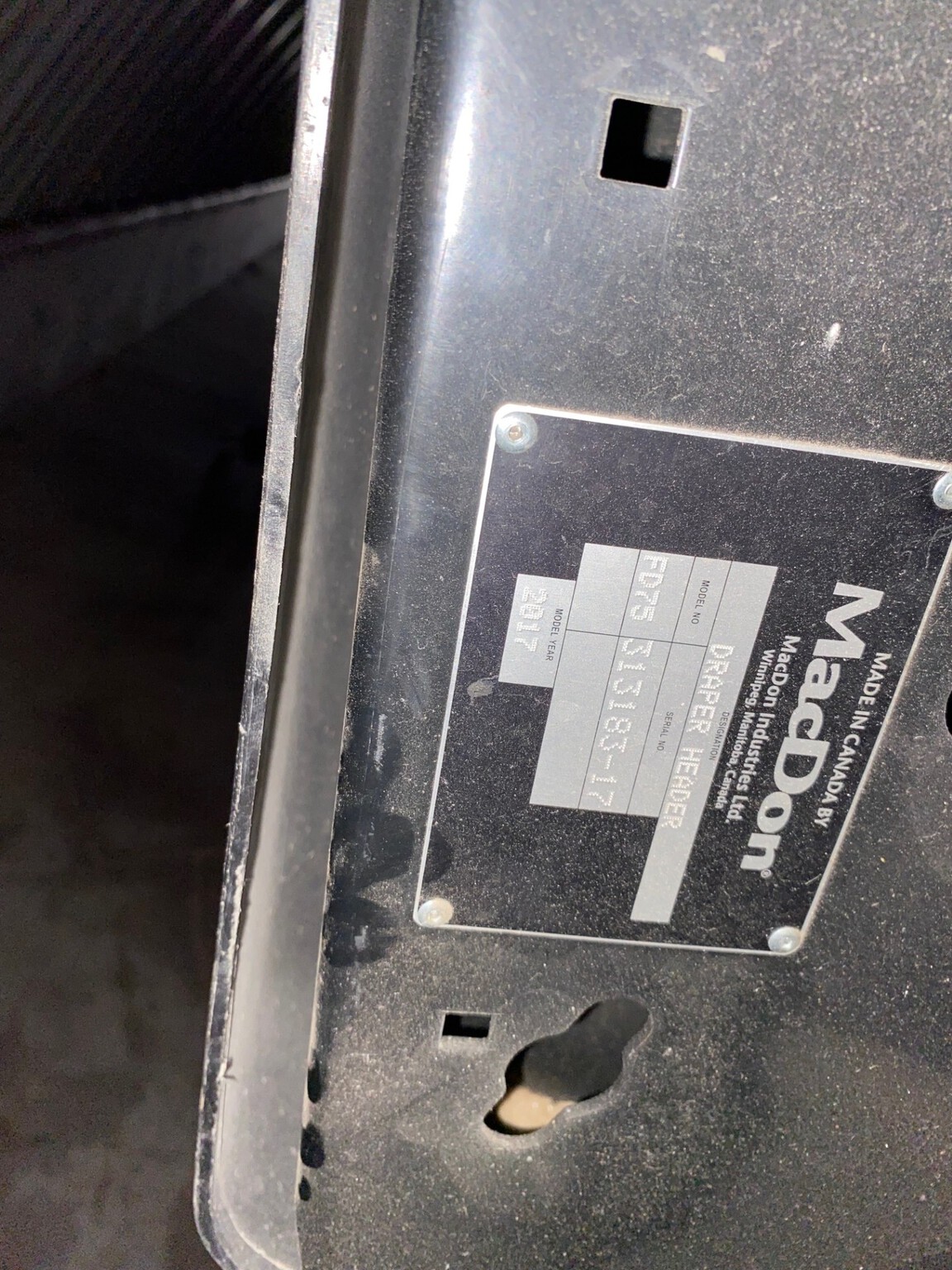  2017 MACDON FD75-35 at LandMark in Kearney, NE