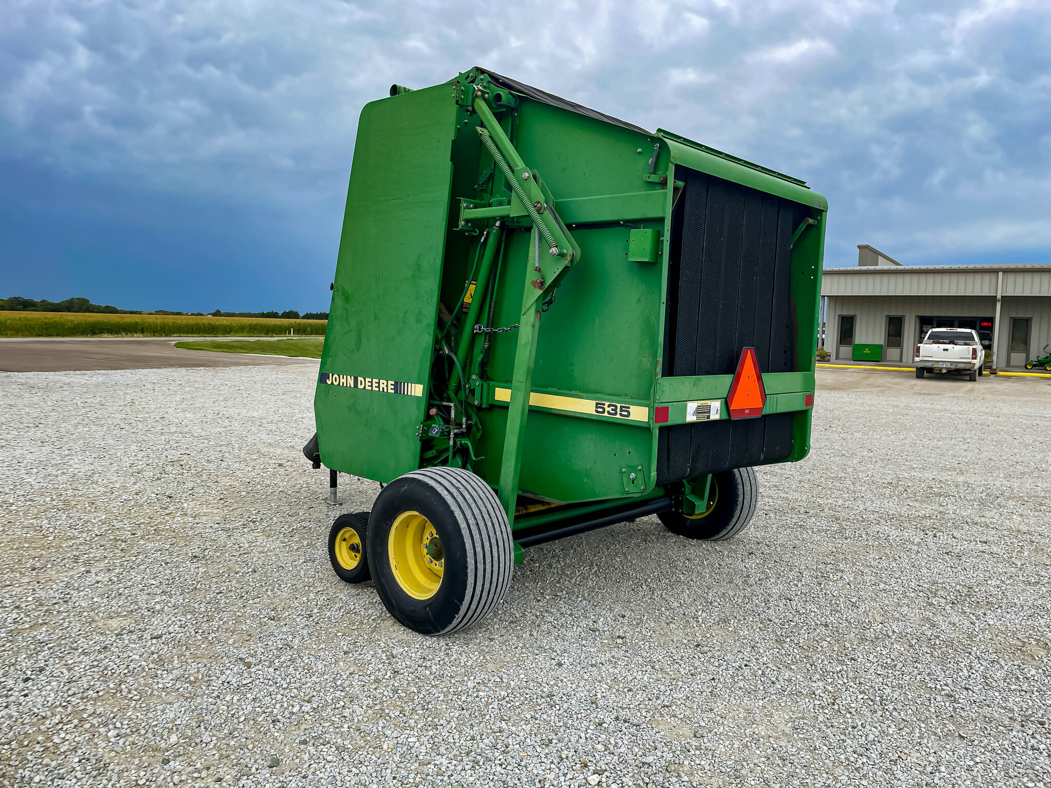  1990 John Deere 535 at LandMark in Smith Center, KS