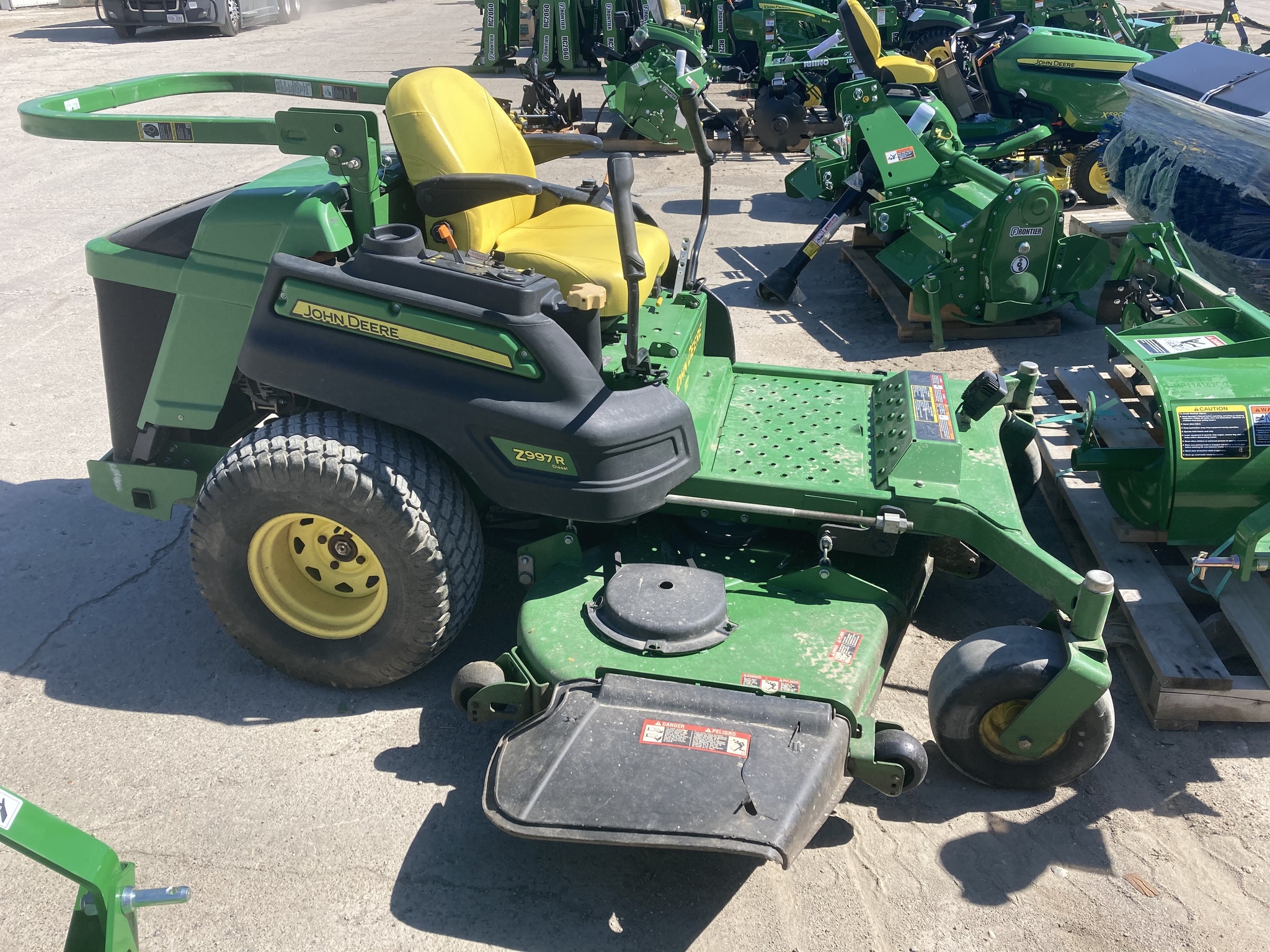 On Lot 2016 John Deere Z997R at Tri County Equipment Marlette, MI