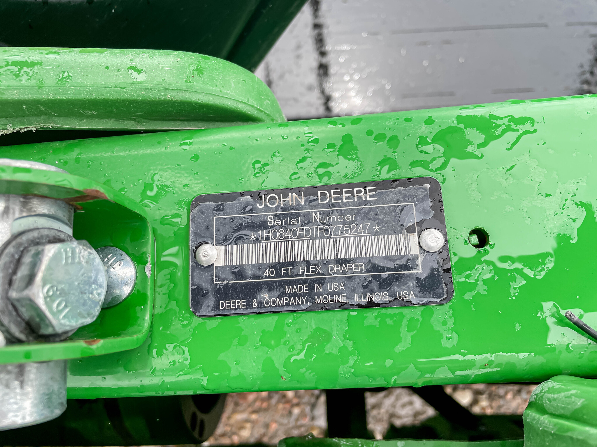  2015 John Deere 640FD at LandMark in Minden, NE