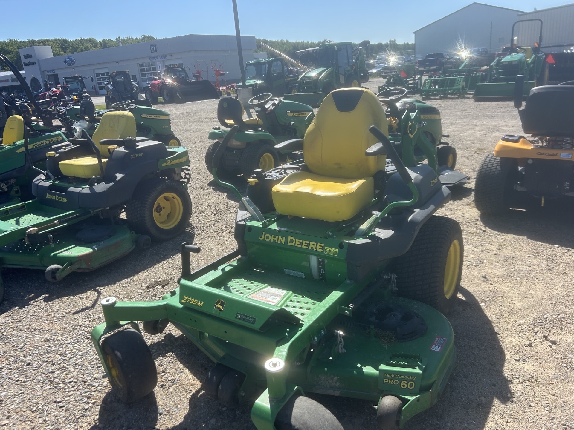 Used 2019 John Deere Z735M at Tri County Equipment Sandusky, MI