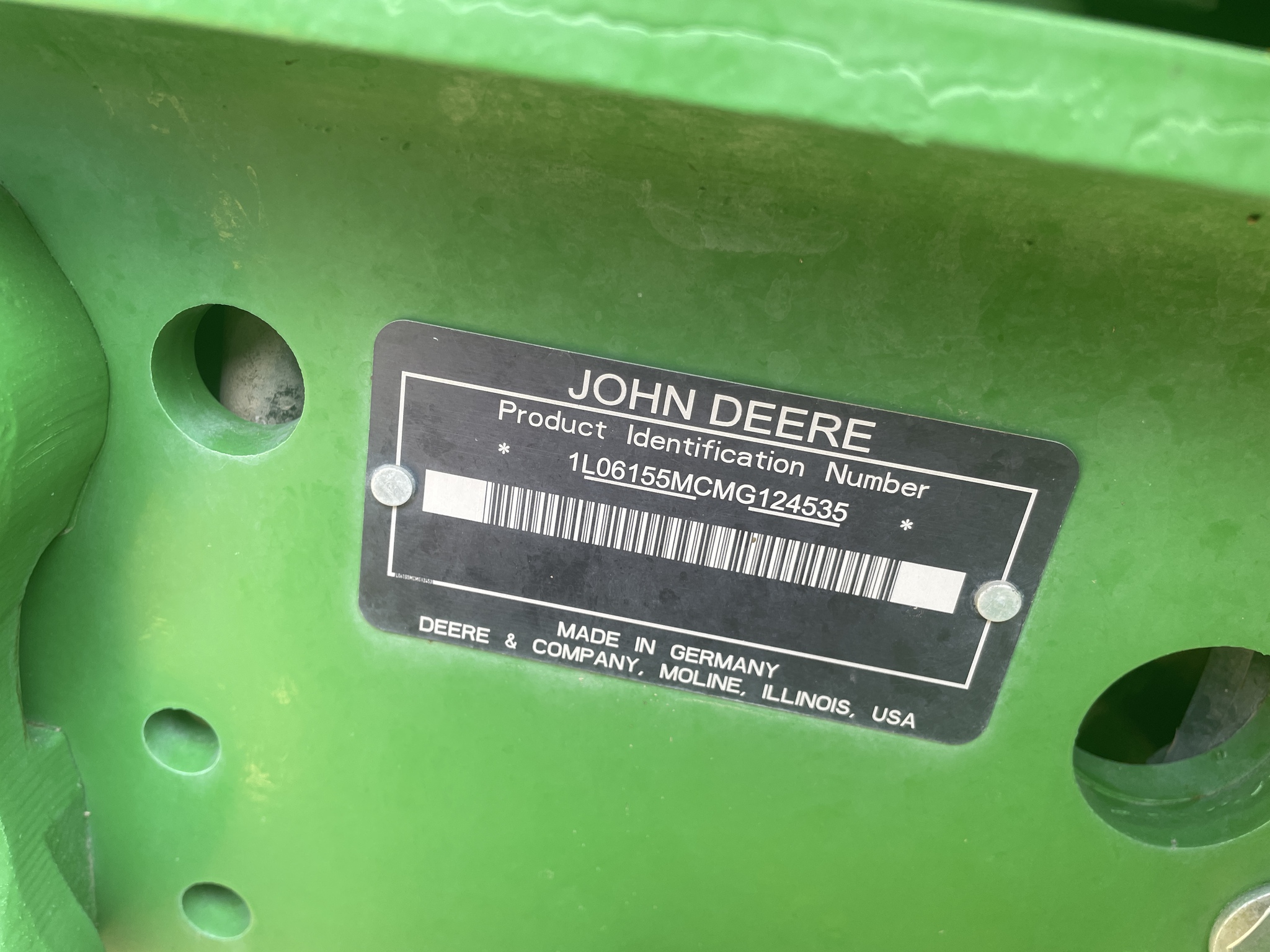  2021 John Deere 6155M at LandMark in Phillipsburg, KS